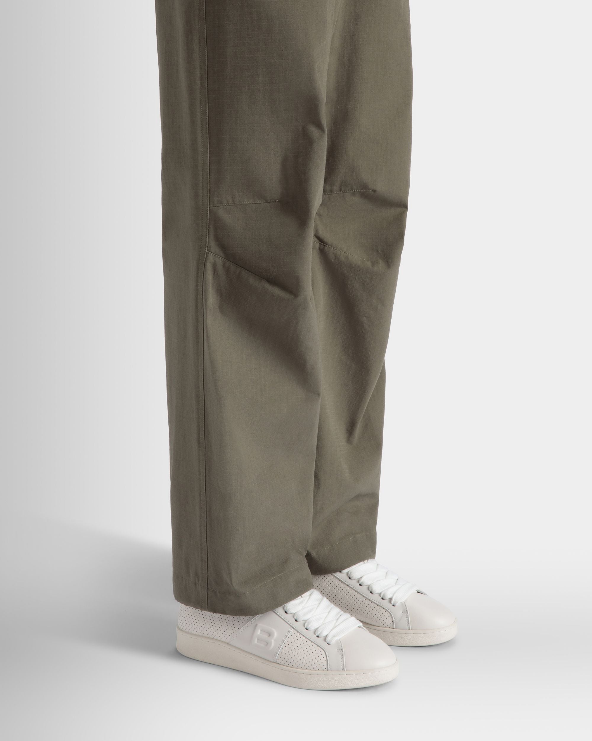 Adrien Brody Travel Collection Sneaker In White Leather - Men's - Bally - 02
