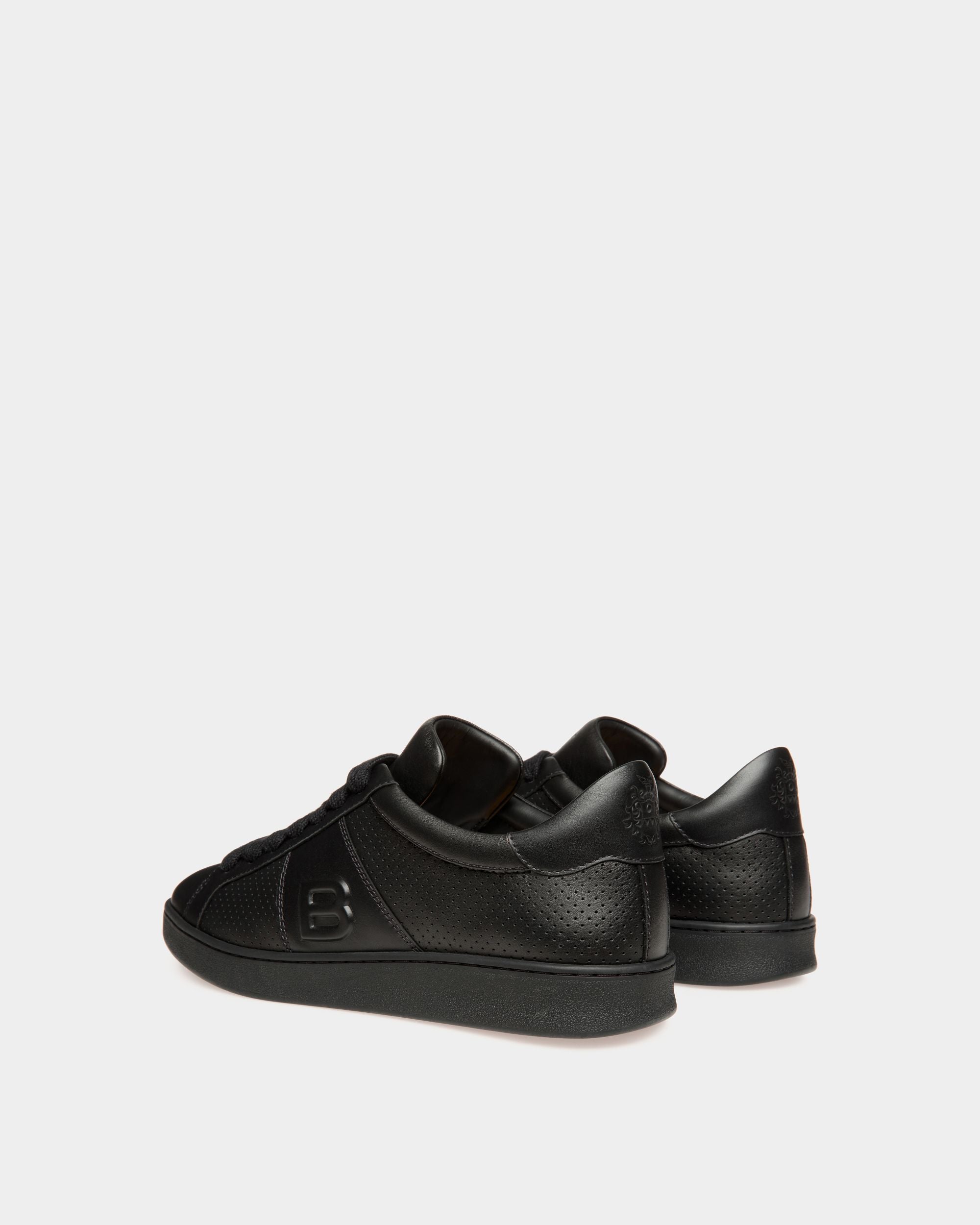 Adrien Brody Travel Collection Sneaker In Black Leather - Men's - Bally - 04
