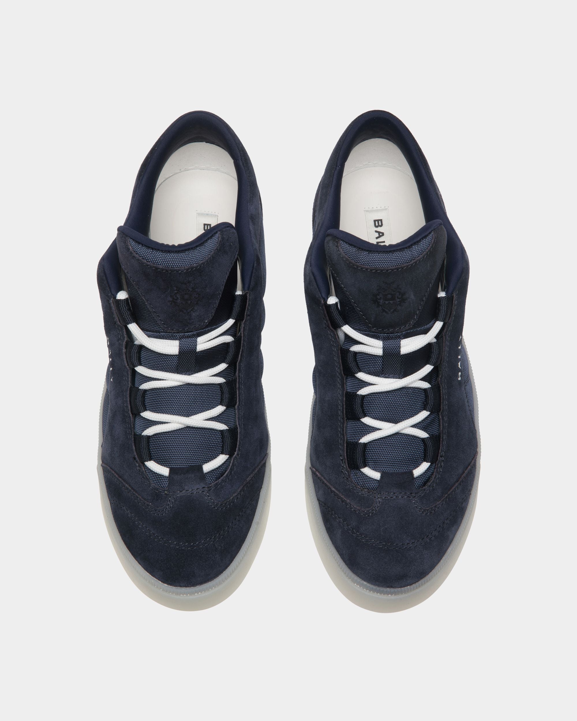 Zapatilla Raise De Ante Y Nailon Navy Blue - Hombre - Bally - 05