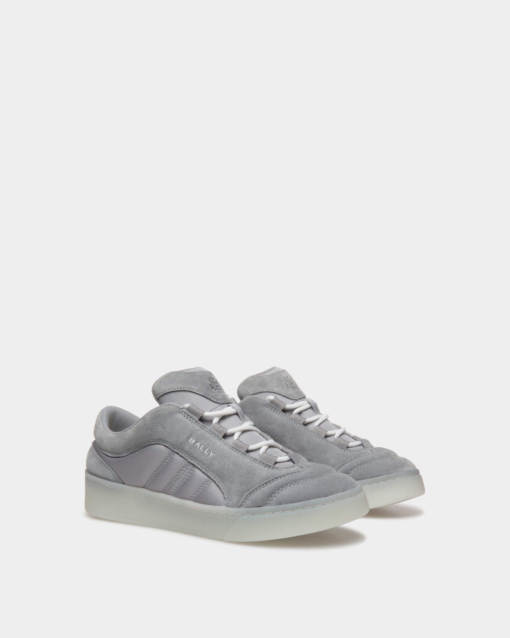 Zapatilla Raise De Ante Y Nailon Light Grey - Hombre - Bally - 03