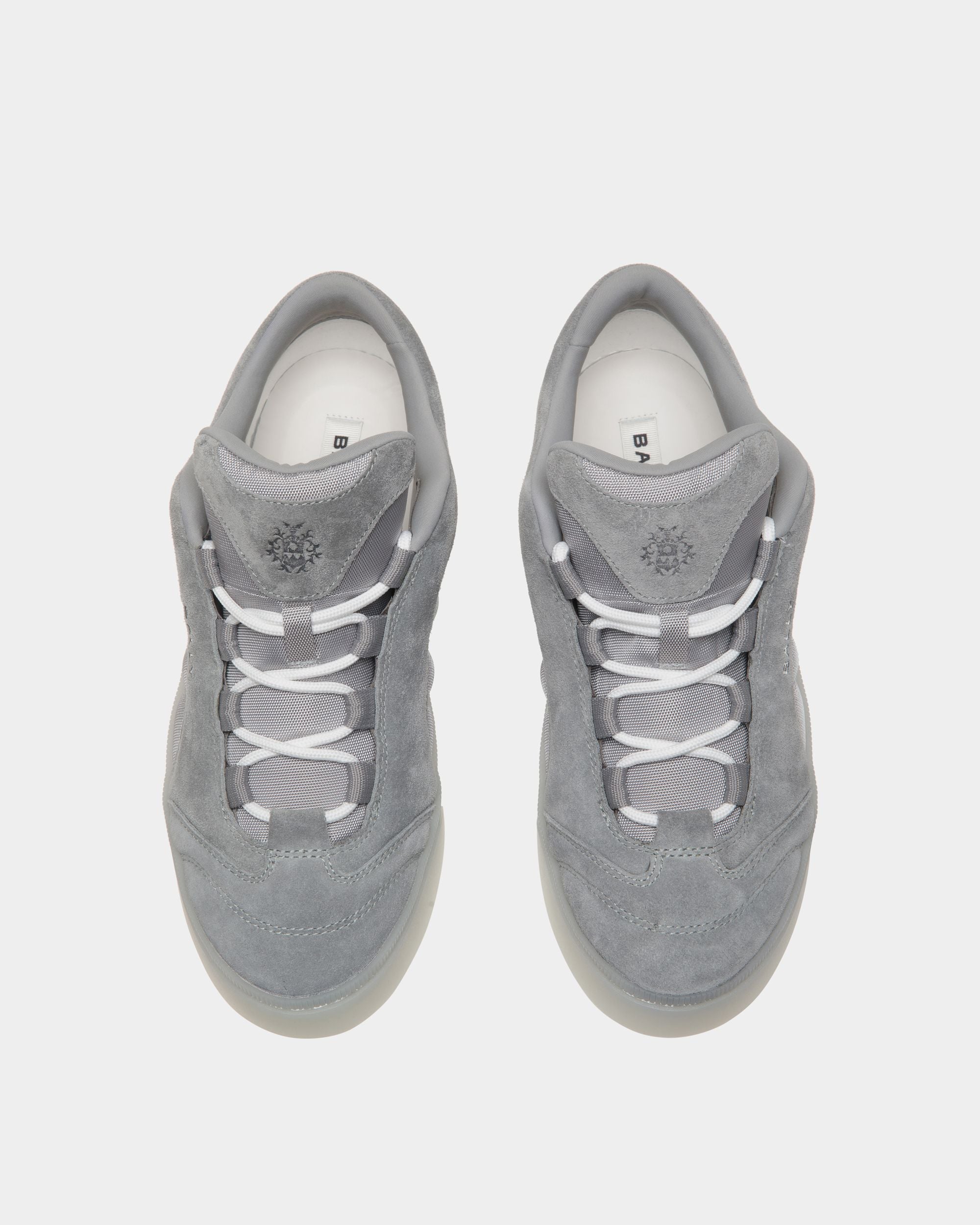 Zapatilla Raise De Ante Y Nailon Light Grey - Hombre - Bally - 05