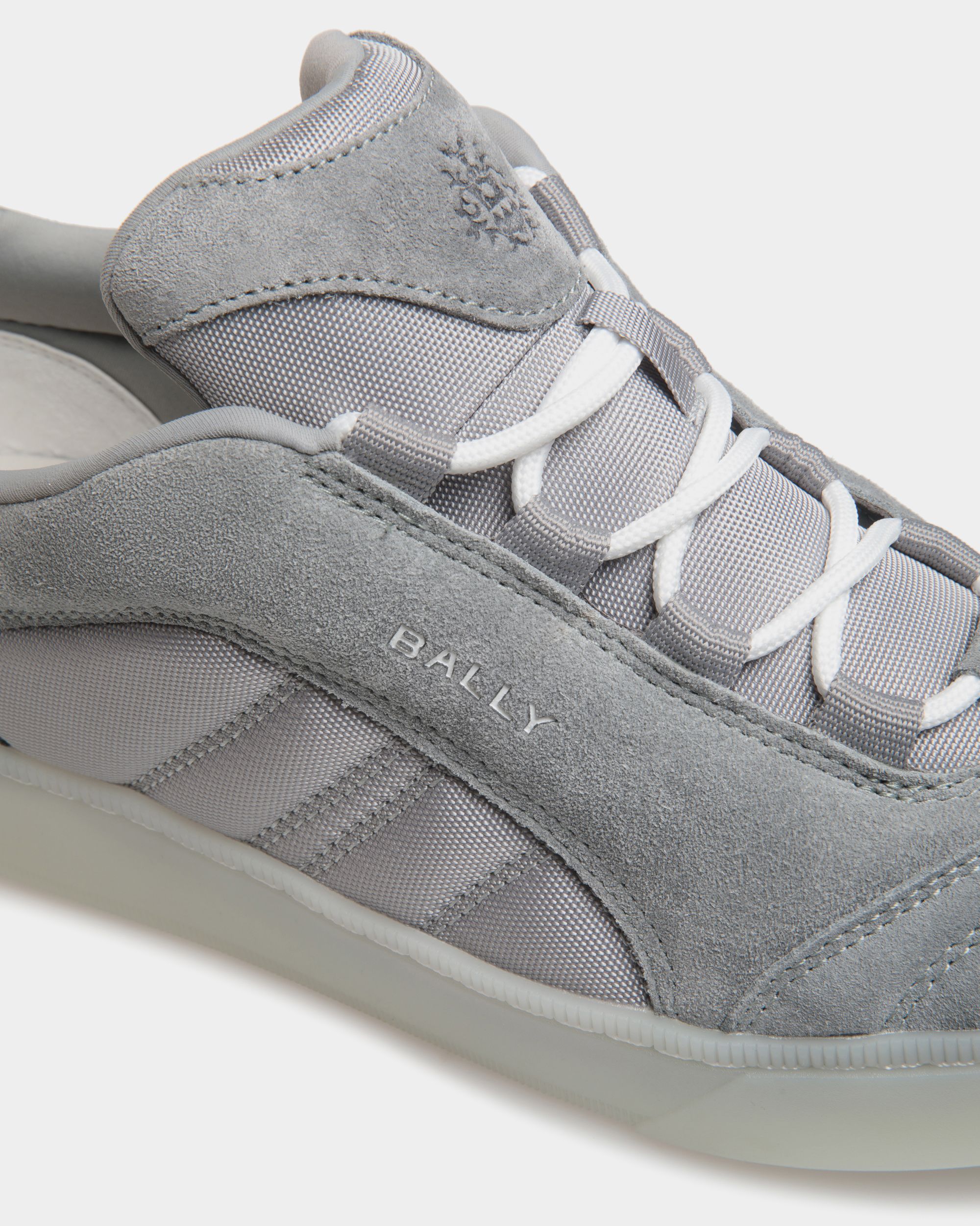 Zapatilla Raise De Ante Y Nailon Light Grey - Hombre - Bally - 06