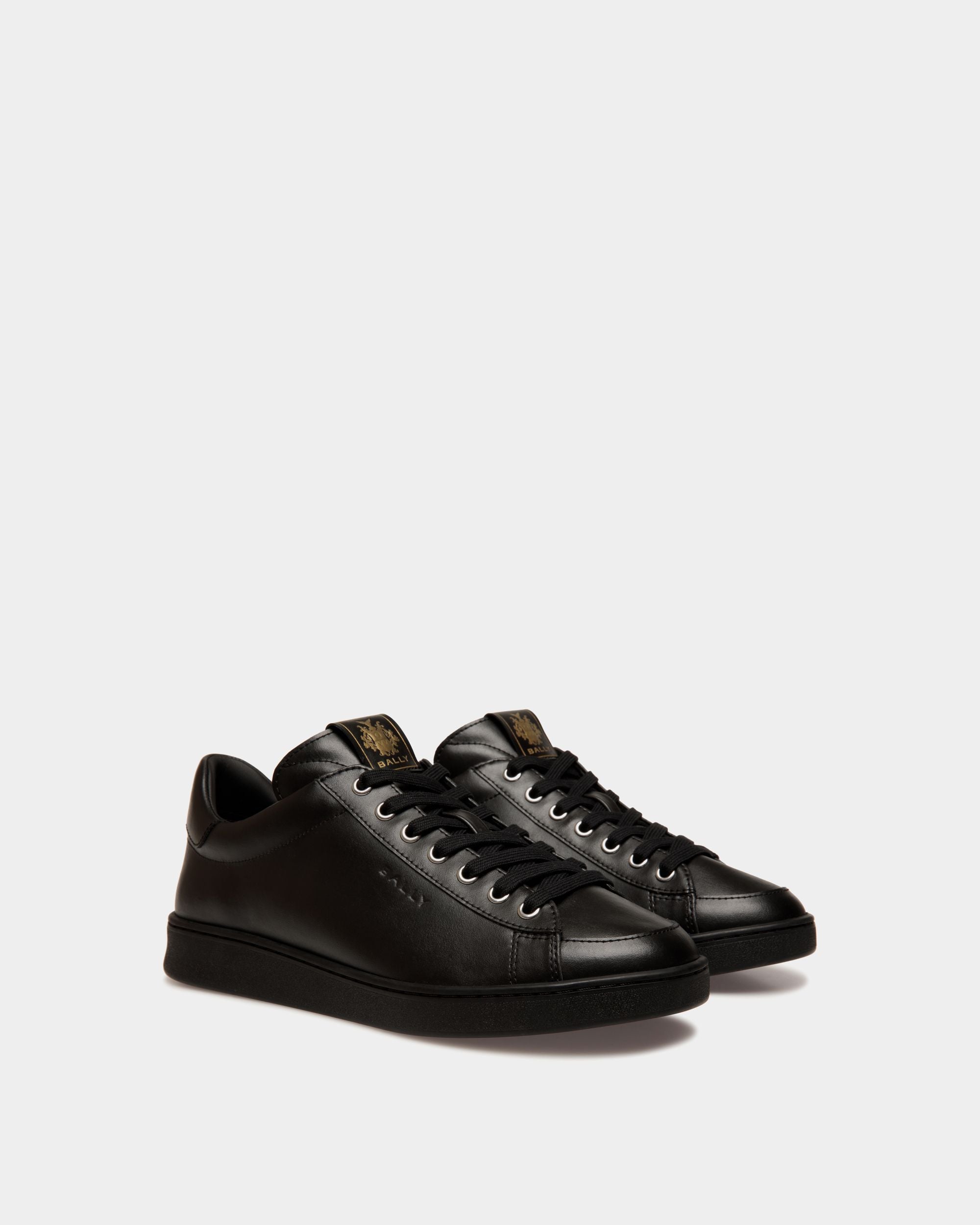 Tennis Sneaker in Black Eco-Leather - Hombre - Bally - 02