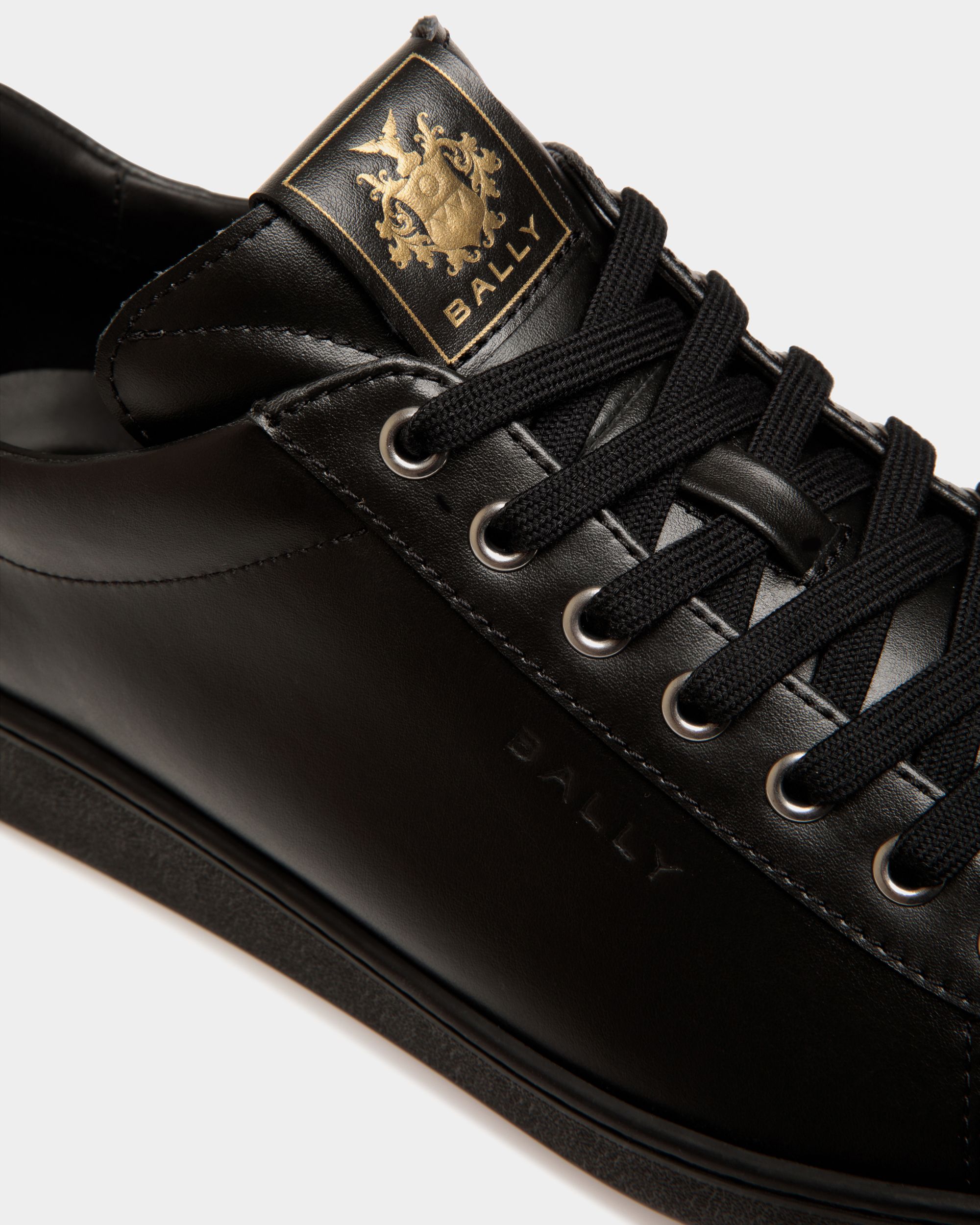 Tennis Sneaker in Black Eco-Leather - Hombre - Bally - 05