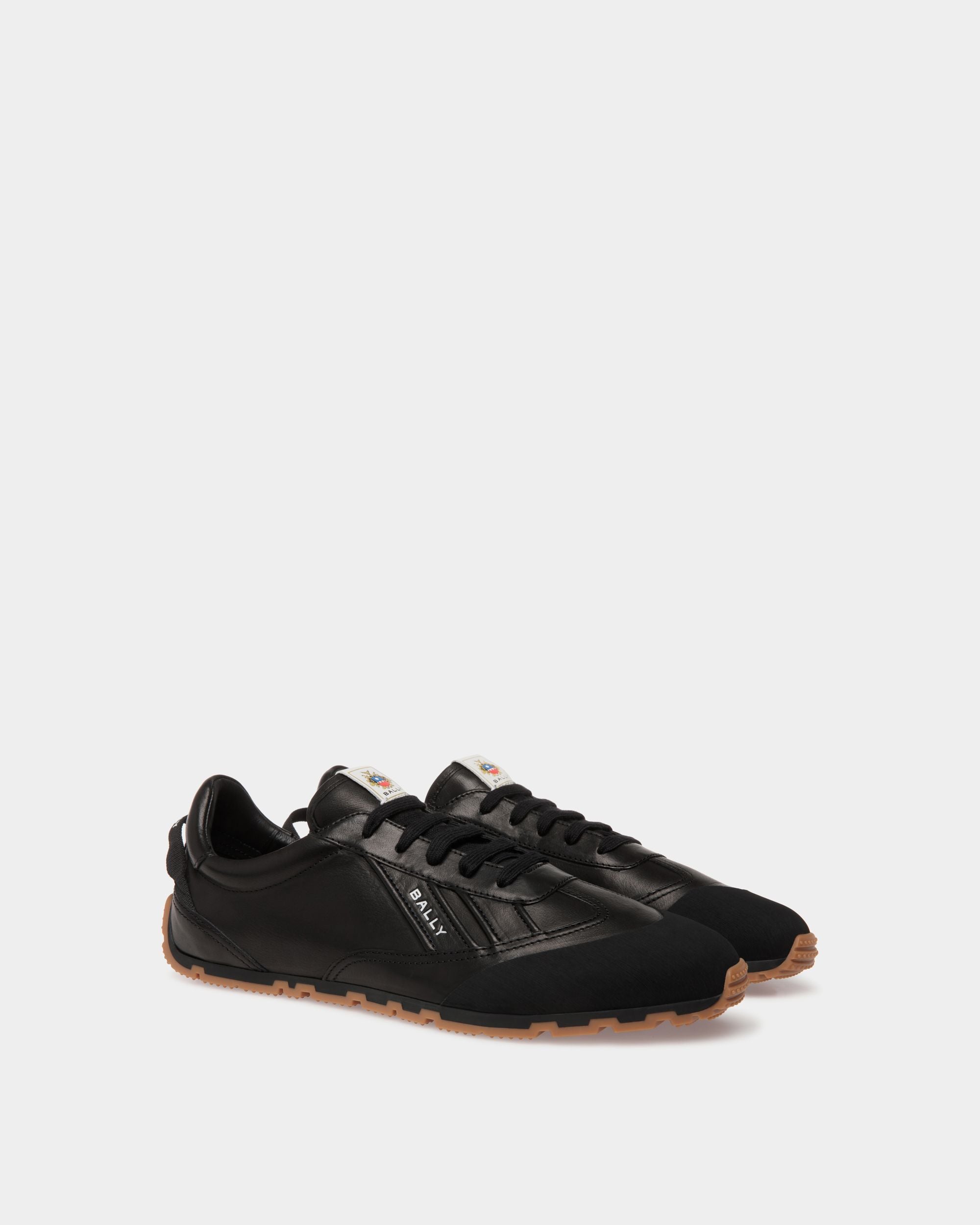 Quarry Sneaker in Black Leather - Men's - Bally - 02