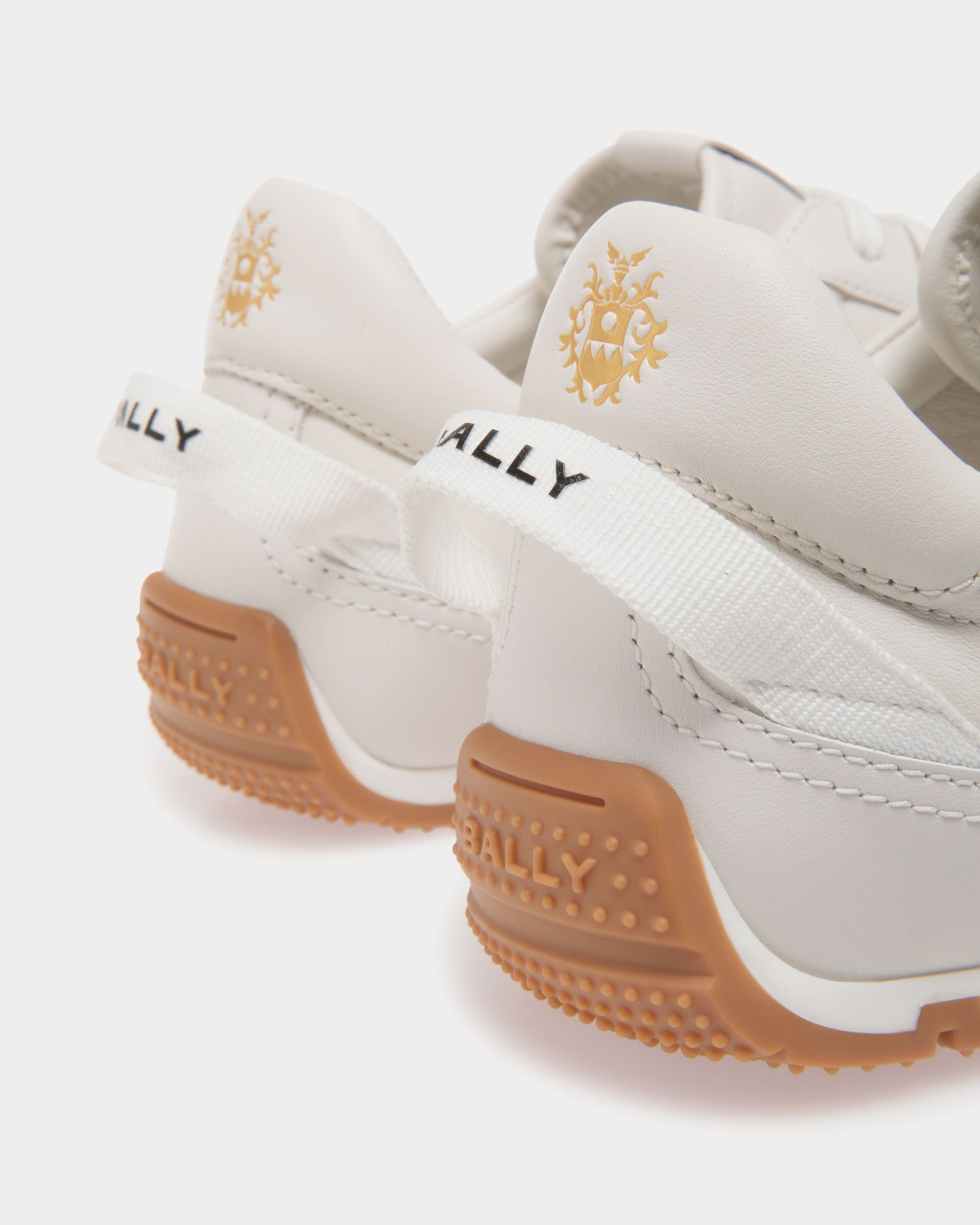 Quarry Sneaker in White Leather - Men's - Bally - 05