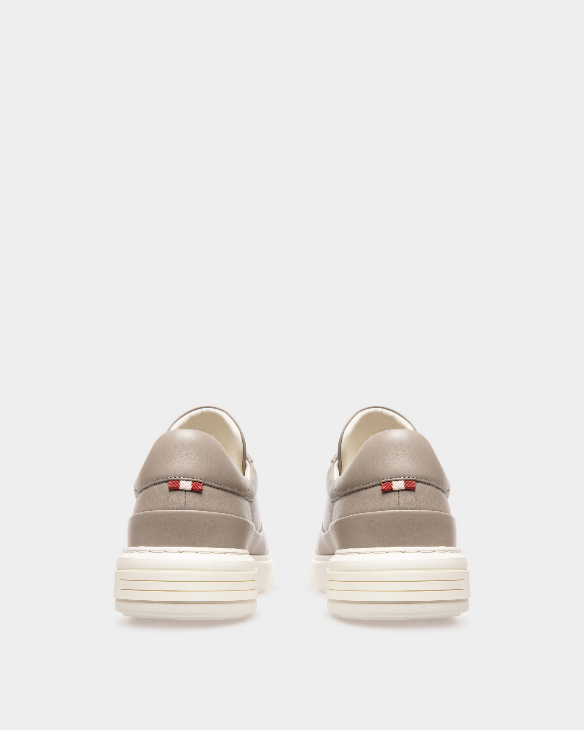 Manny Zapatillas De Piel De Color Gris - Hombre - Bally - 04