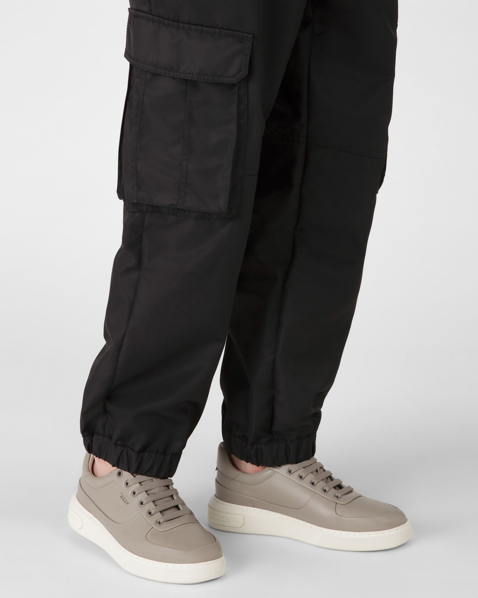 Manny Zapatillas De Piel De Color Gris - Hombre - Bally - 07