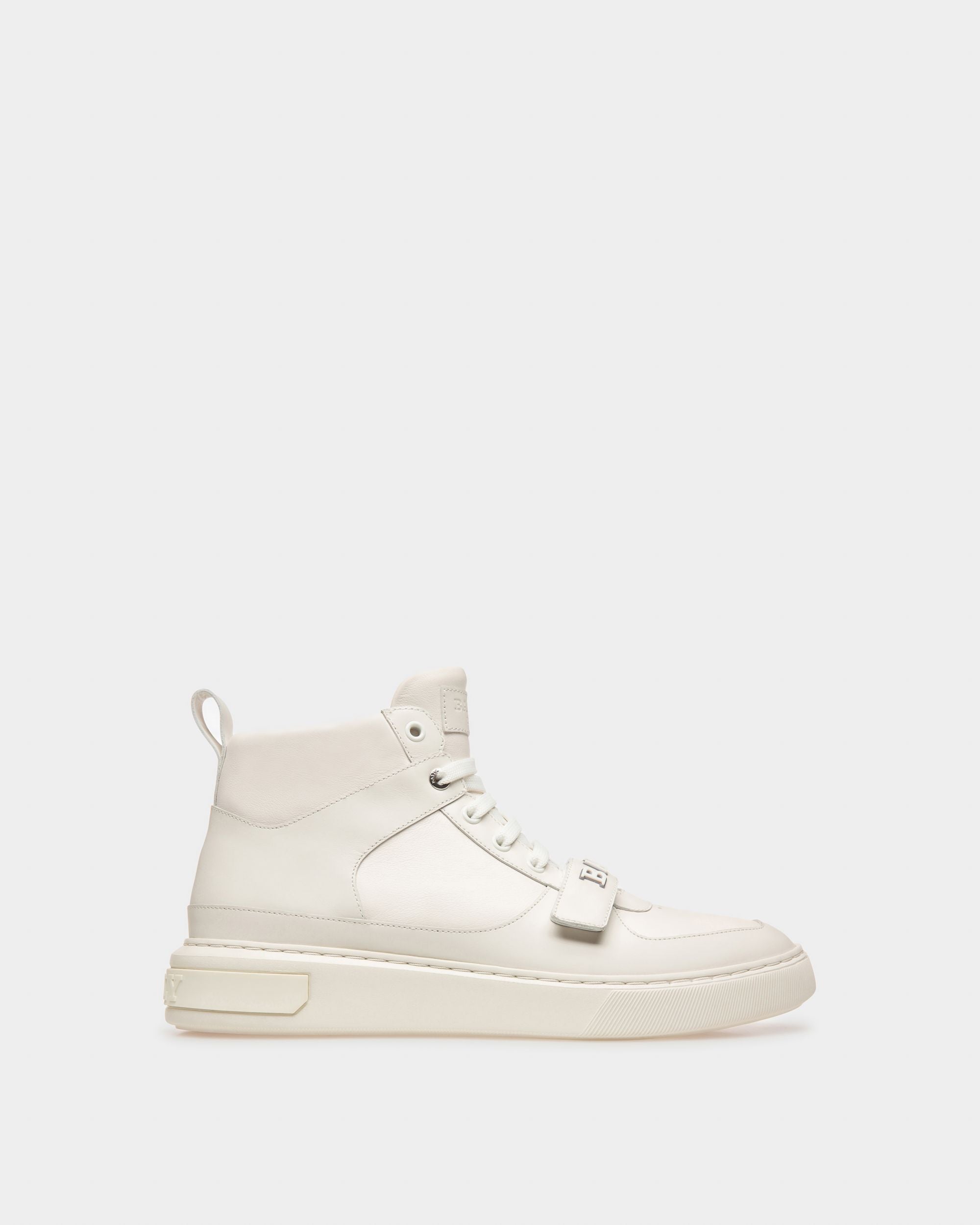 Merryk Zapatillas Deportivas De Piel De Color Blanco - Hombre - Bally - 01