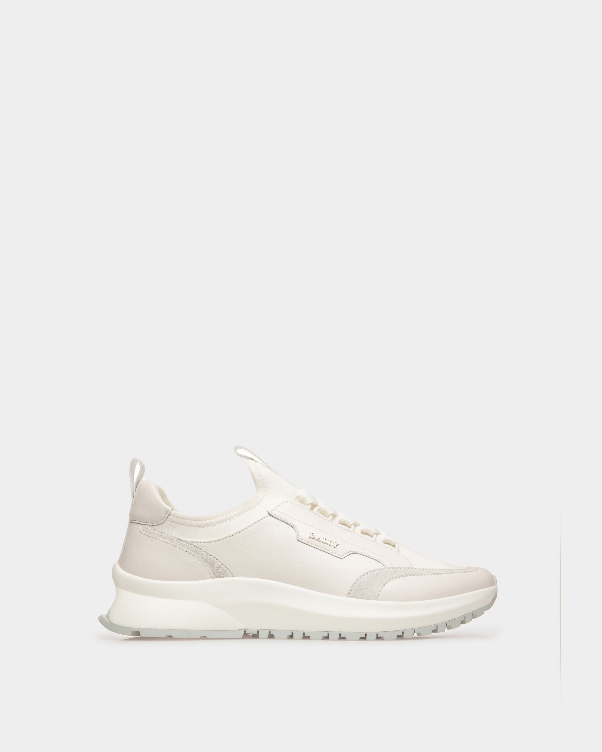 Deven Zapatillas De Piel De Color Blanco - Hombre - Bally - 01