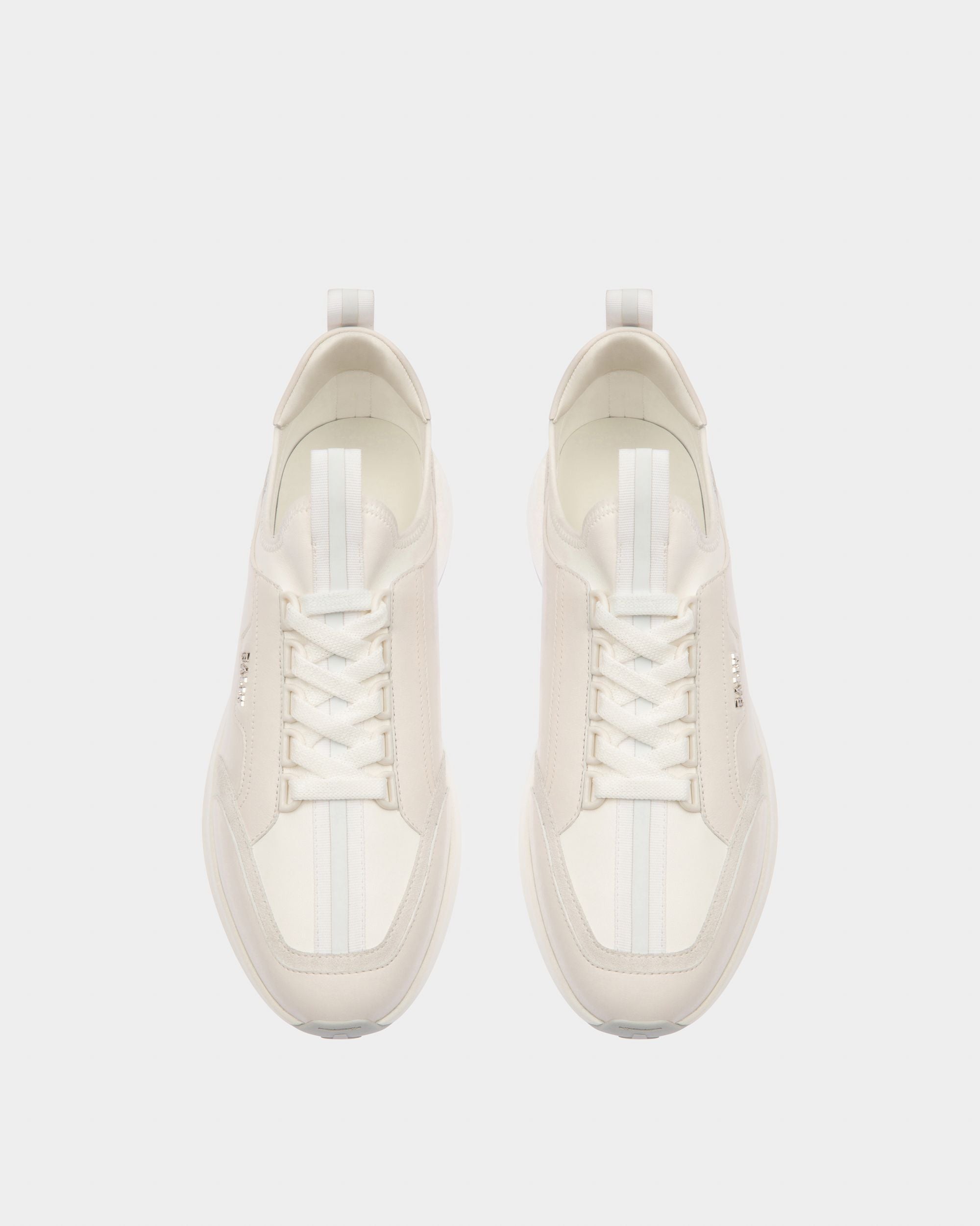 Deven Zapatillas De Piel De Color Blanco - Hombre - Bally - 03