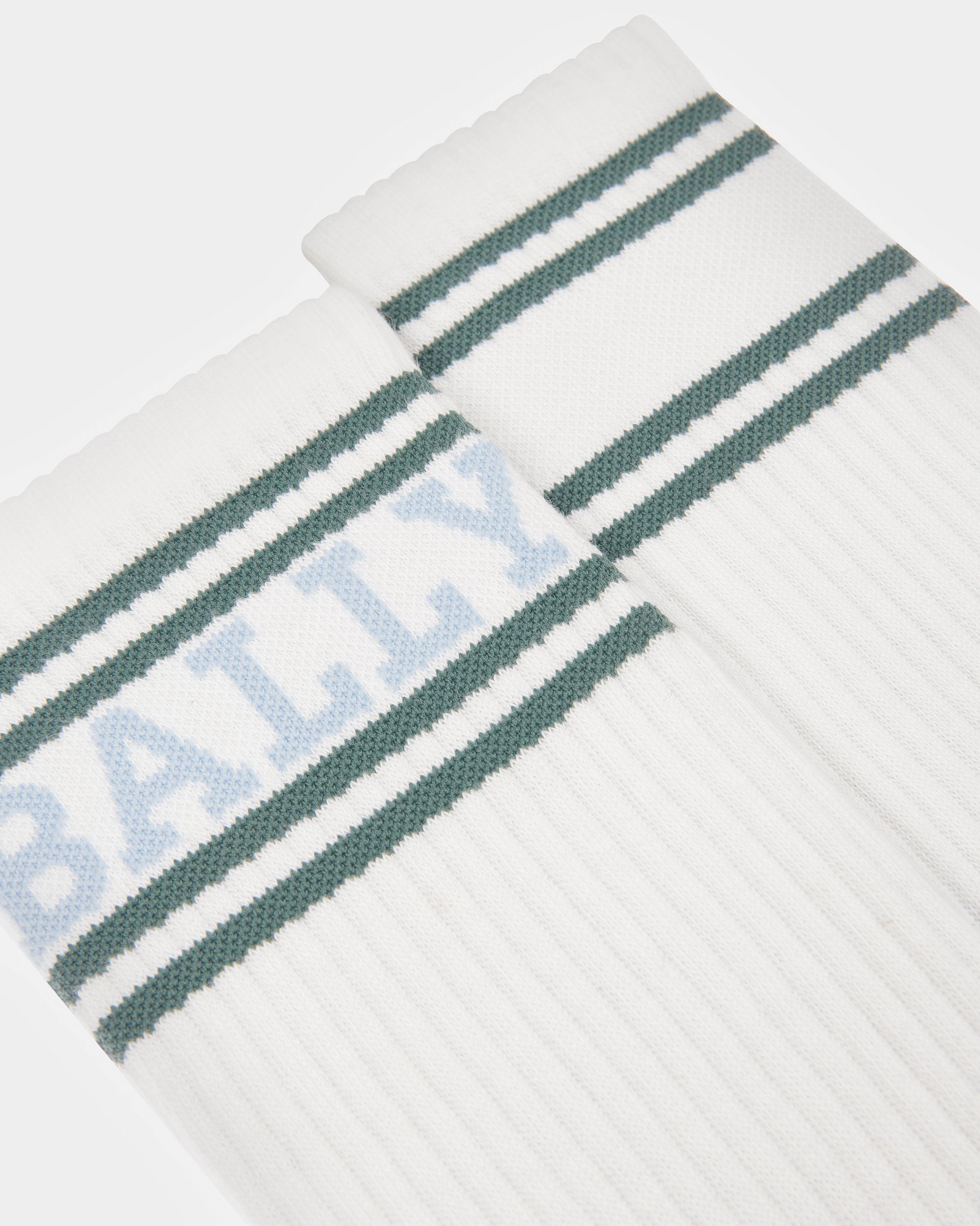 Calcetines Deportivos Con Rayas Y Logotipo - Hombre - Bally - 02