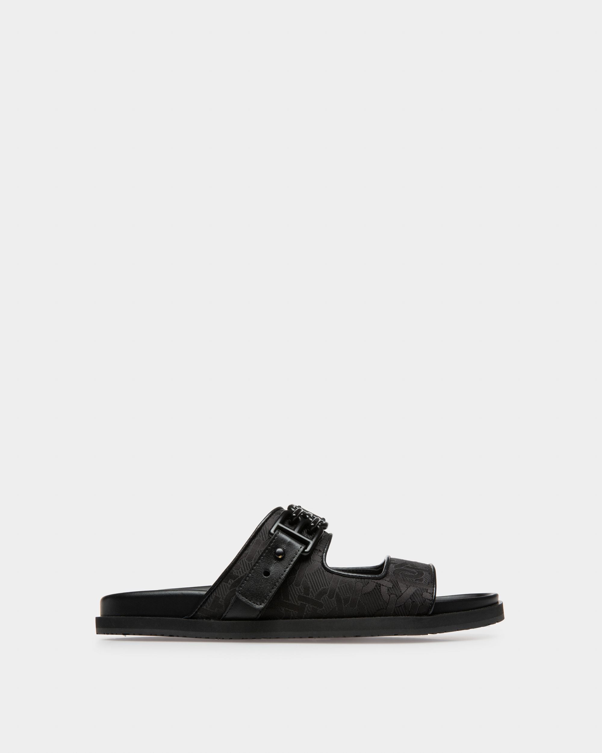Emmy Sandalias De Piel En Negro - Hombre - Bally - 01