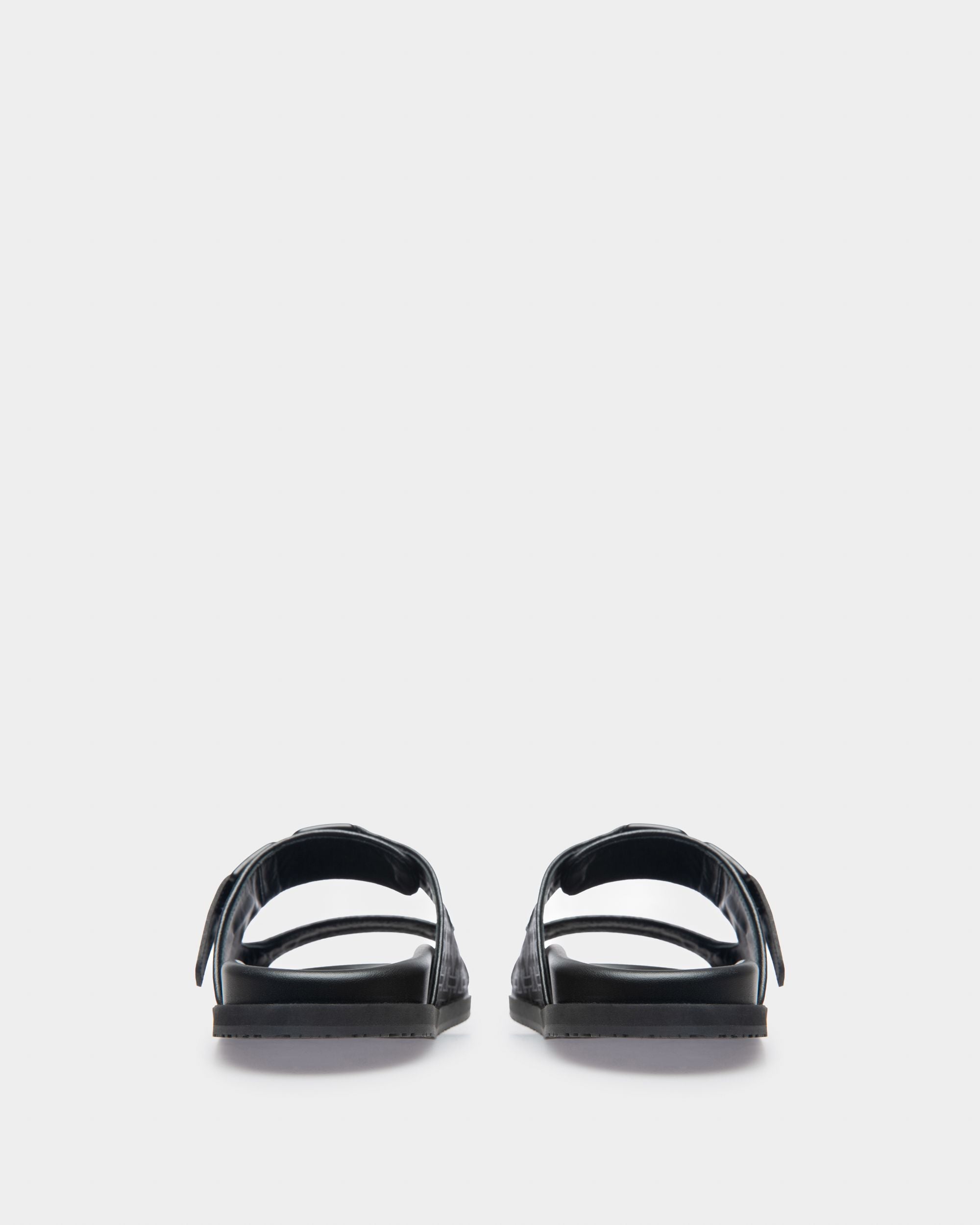 Emmy Sandalias De Piel En Negro - Hombre - Bally - 03