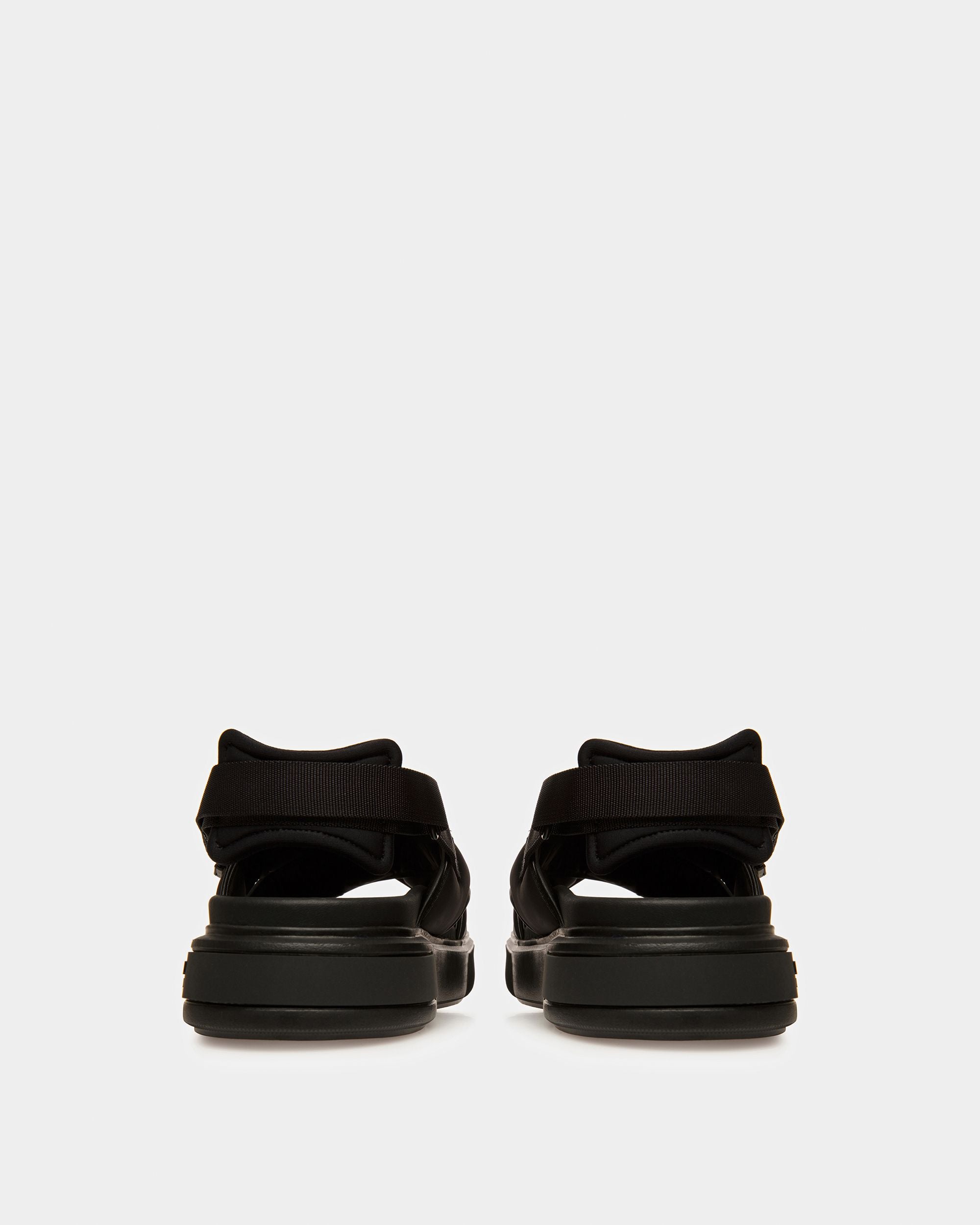 Jodye Sandalias De Piel Y Nailon En Negro - Hombre - Bally - 04