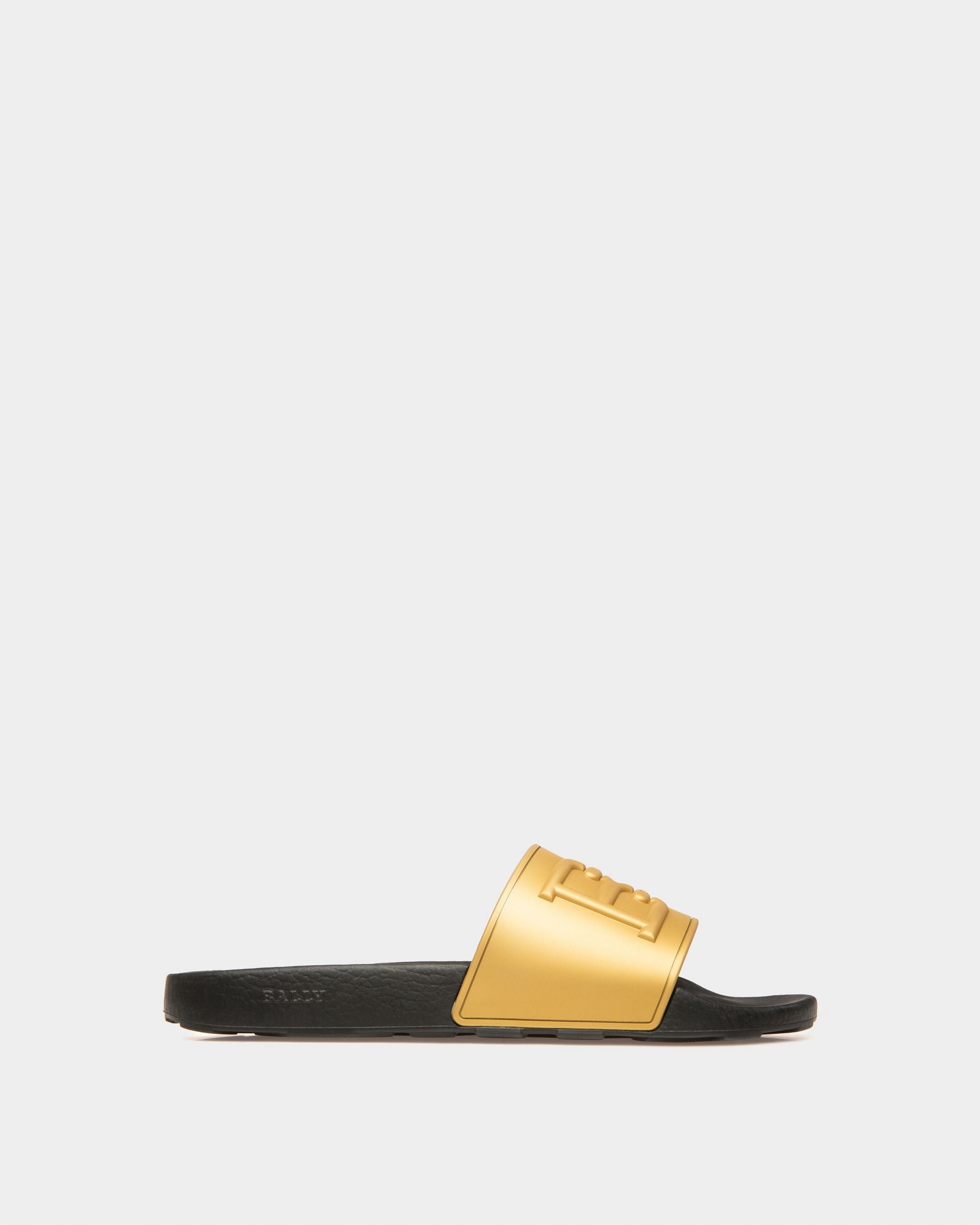 Scotty Sandalias En Goma De Color Dorado - Hombre - Bally - 01