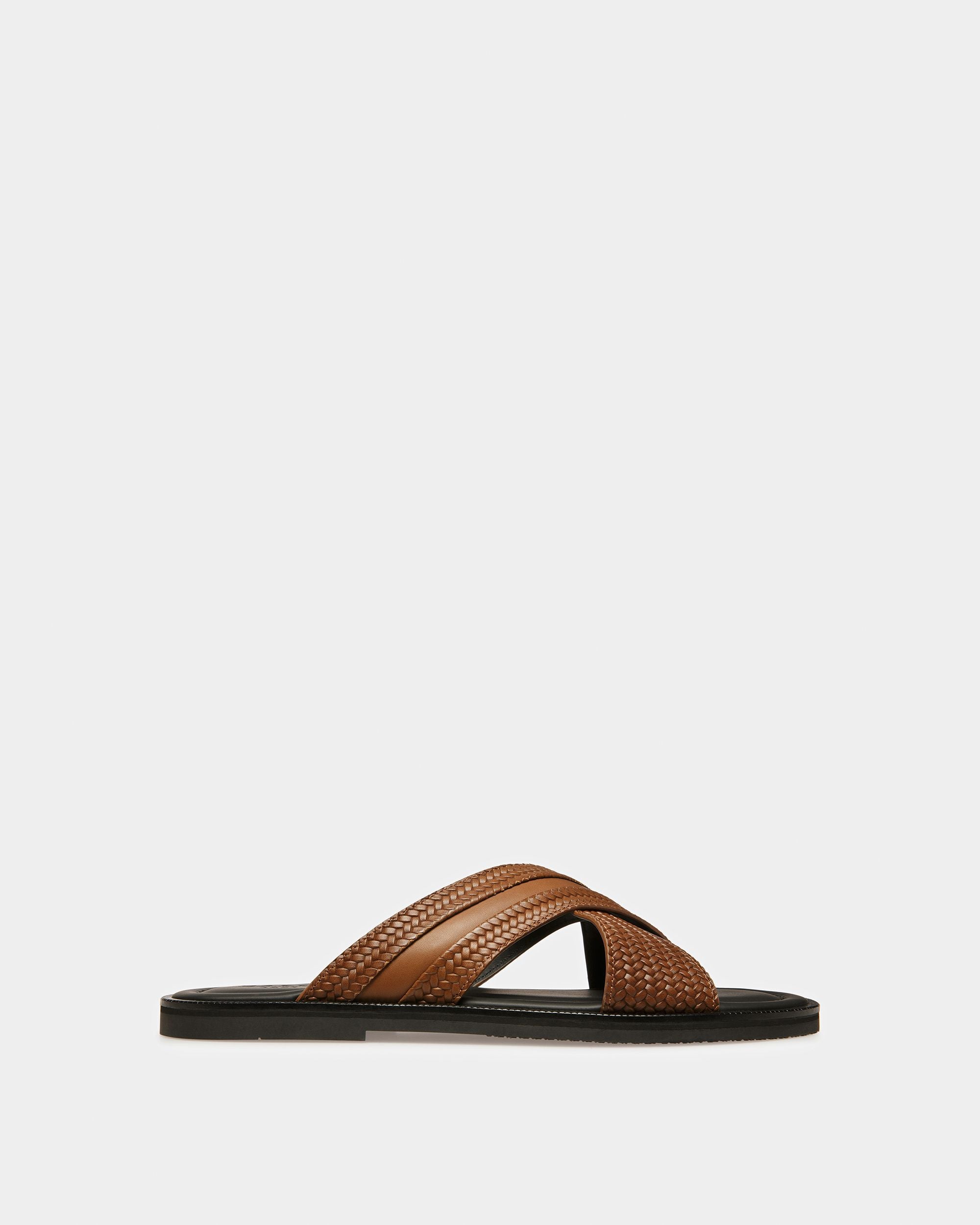 Jabil Sandalias De Piel En Salvia - Hombre - Bally - 01