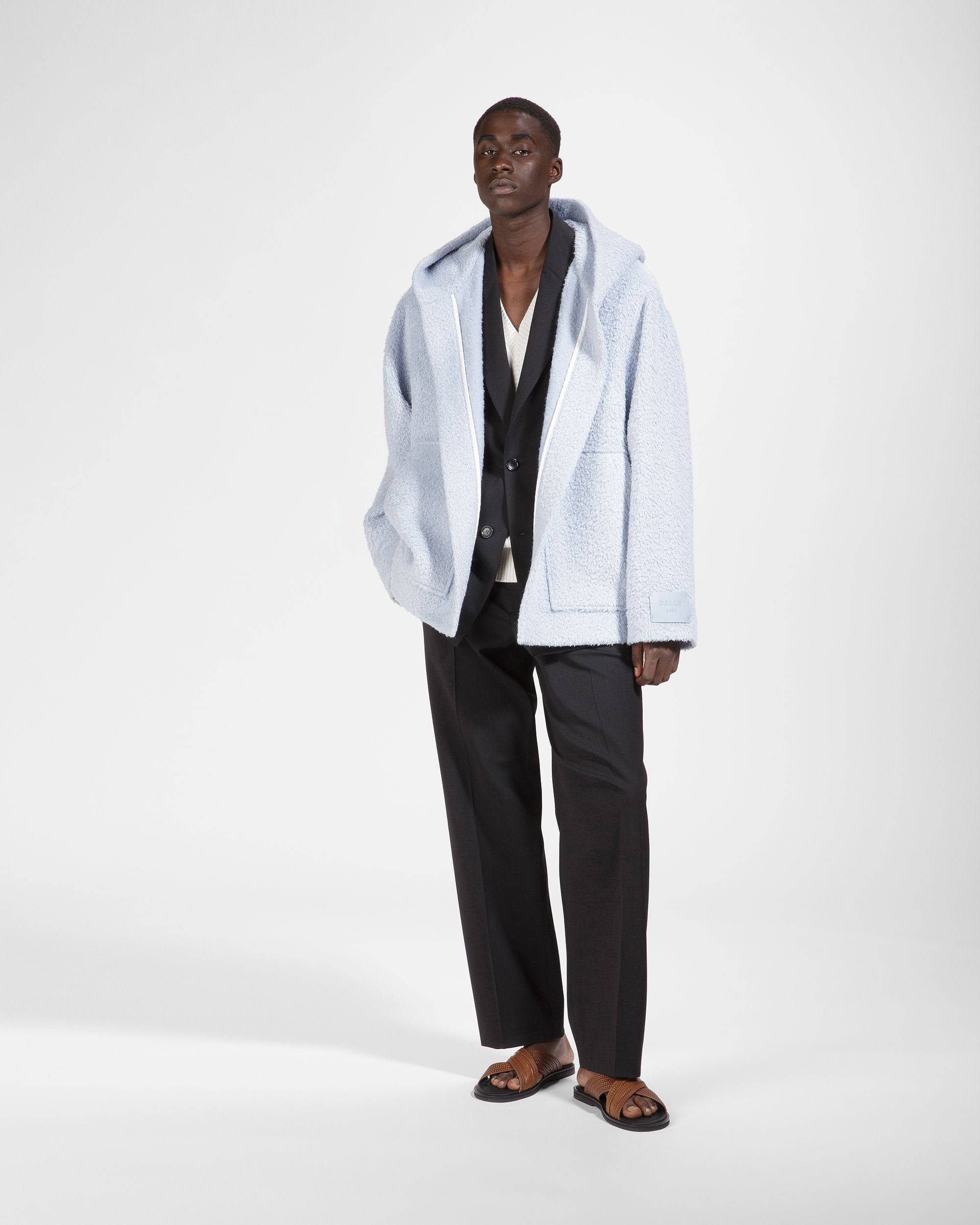 Jabil Sandalias De Piel En Salvia - Hombre - Bally - 03