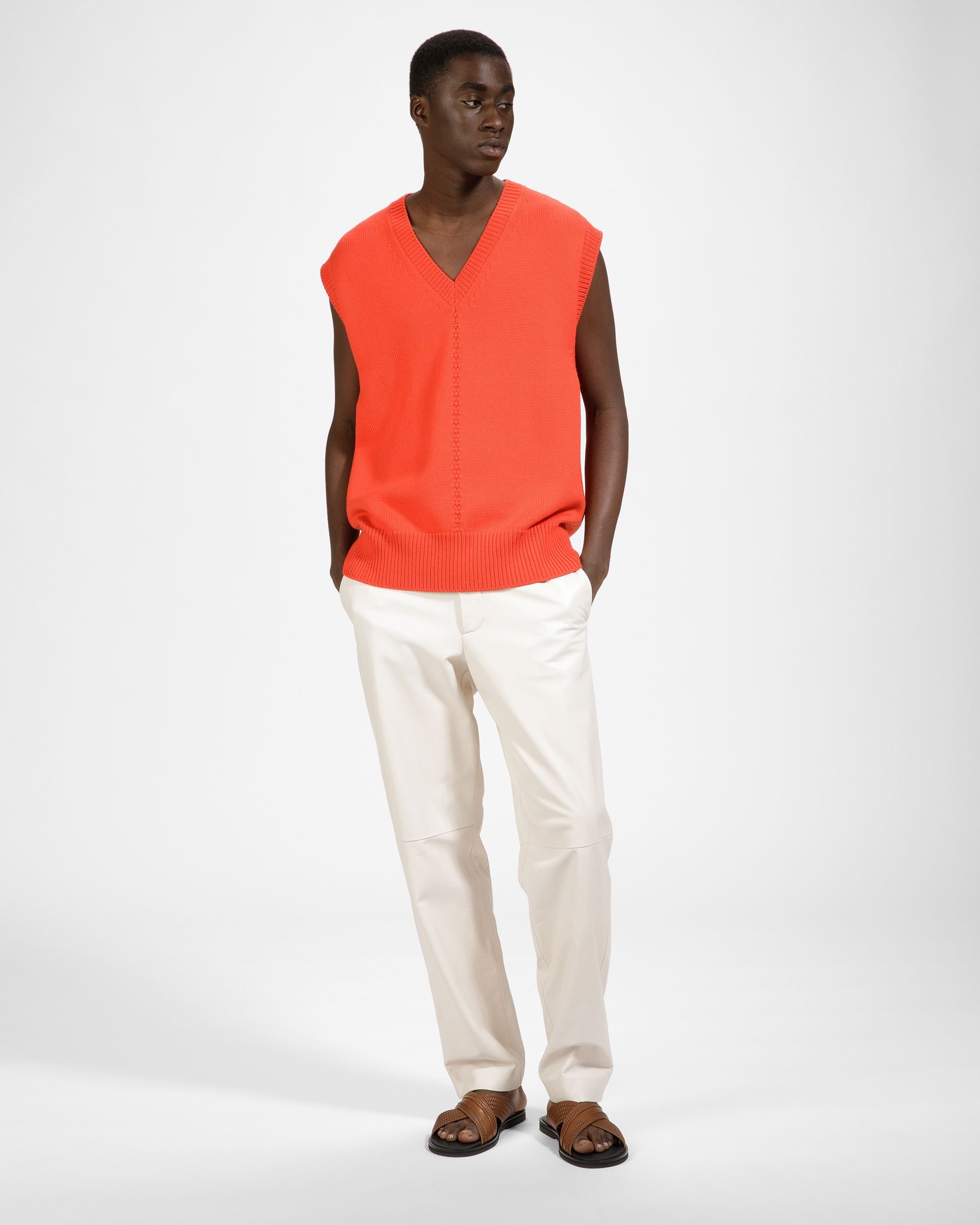 Jabil Sandalias De Piel En Salvia - Hombre - Bally - 06