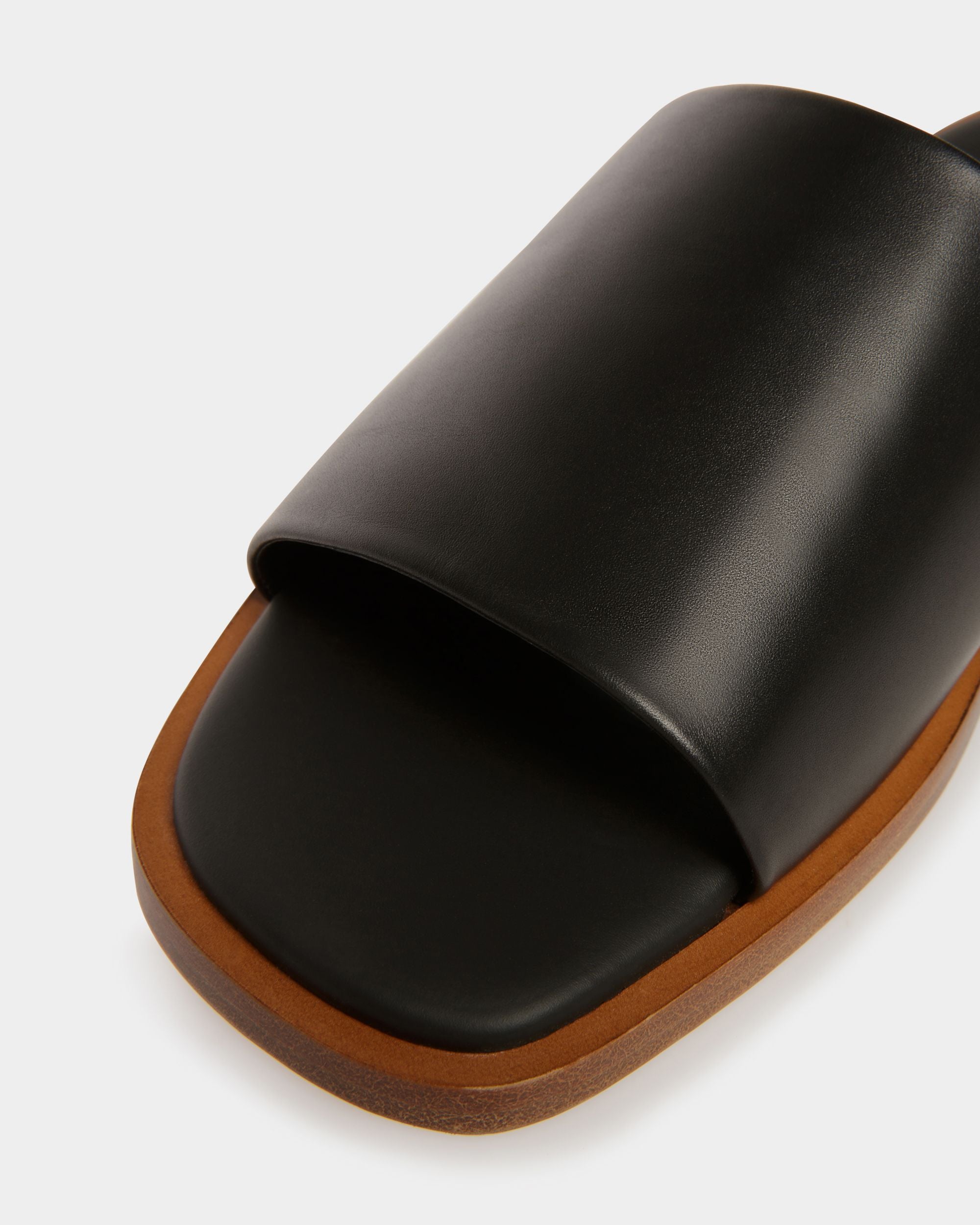 Sabian Leather Sandals In Black - Men's - Bally - 03