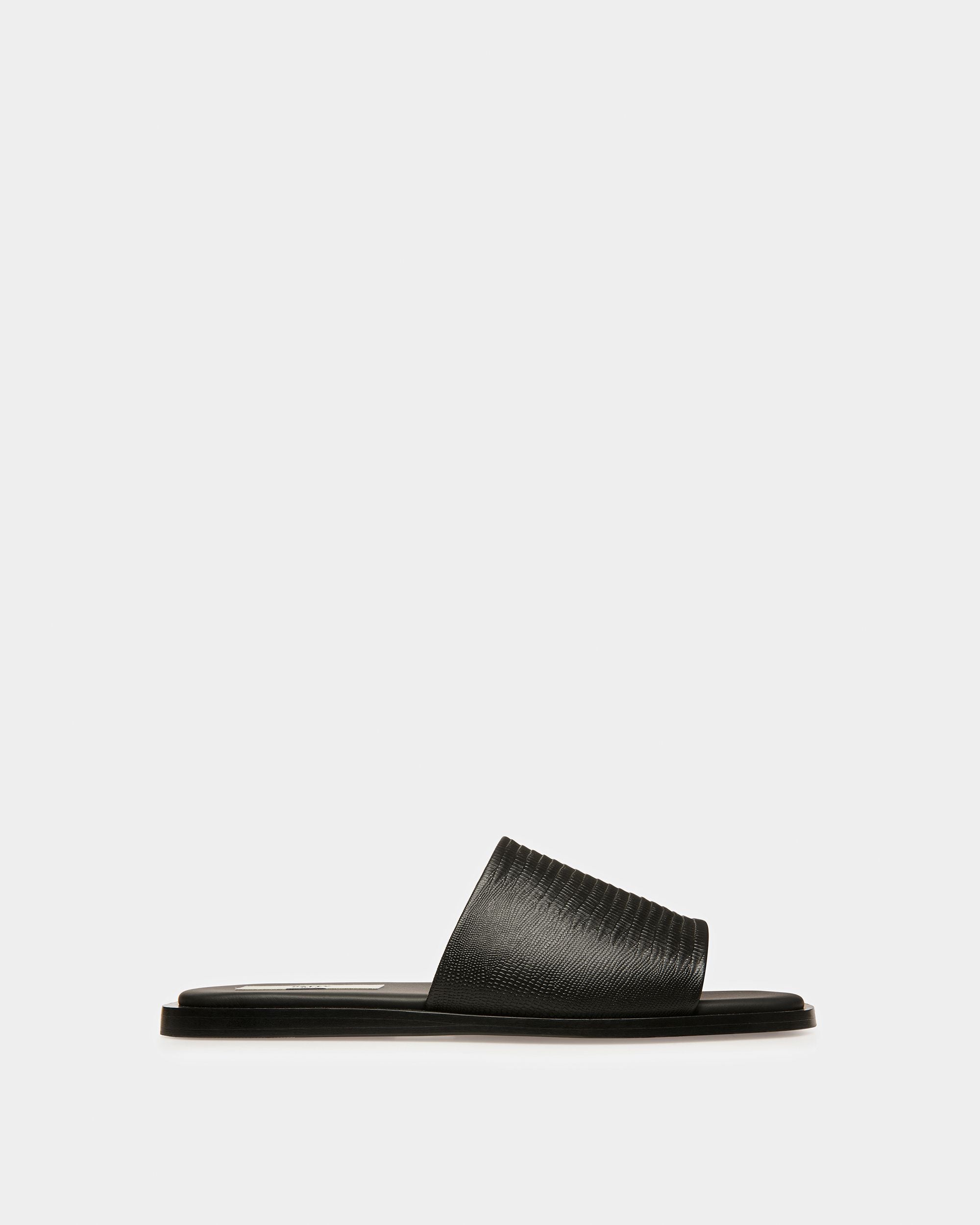 Sabian Sandalias De Piel En Negro - Hombre - Bally - 01