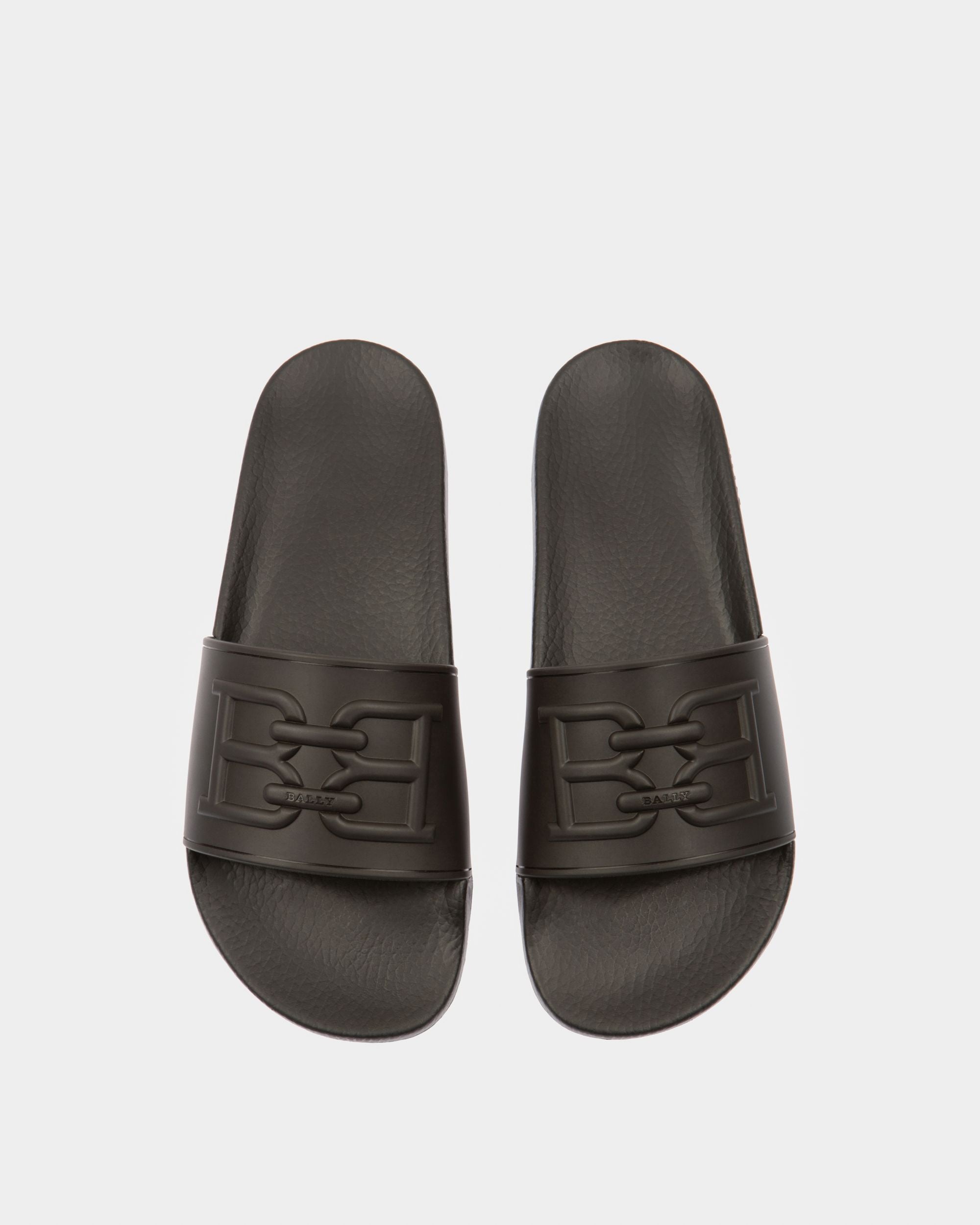 Scotty Sandalias En Goma De Color Negro - Hombre - Bally - 02