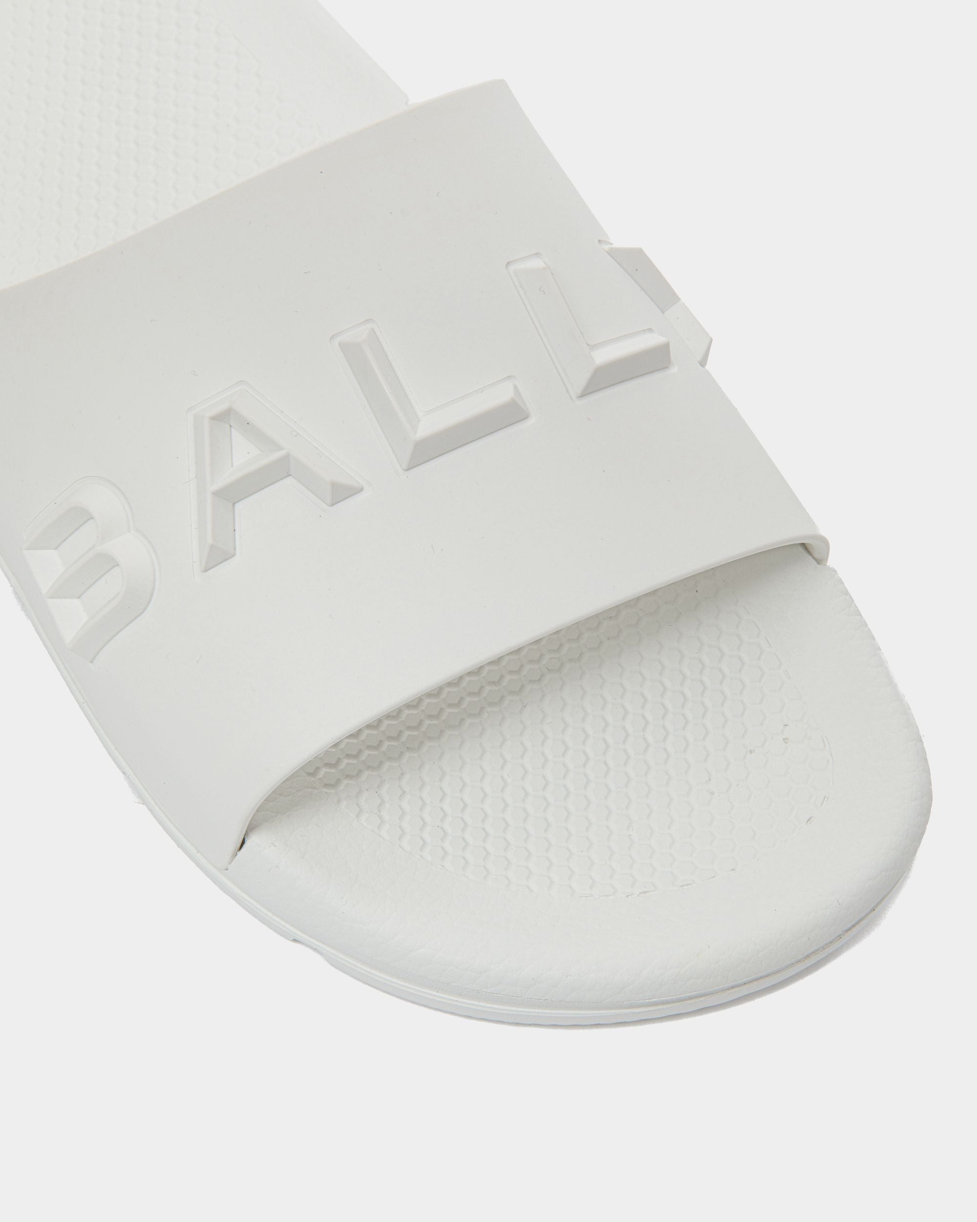 Seaside Sandal In White Rubber - Men's - Bally - 04
