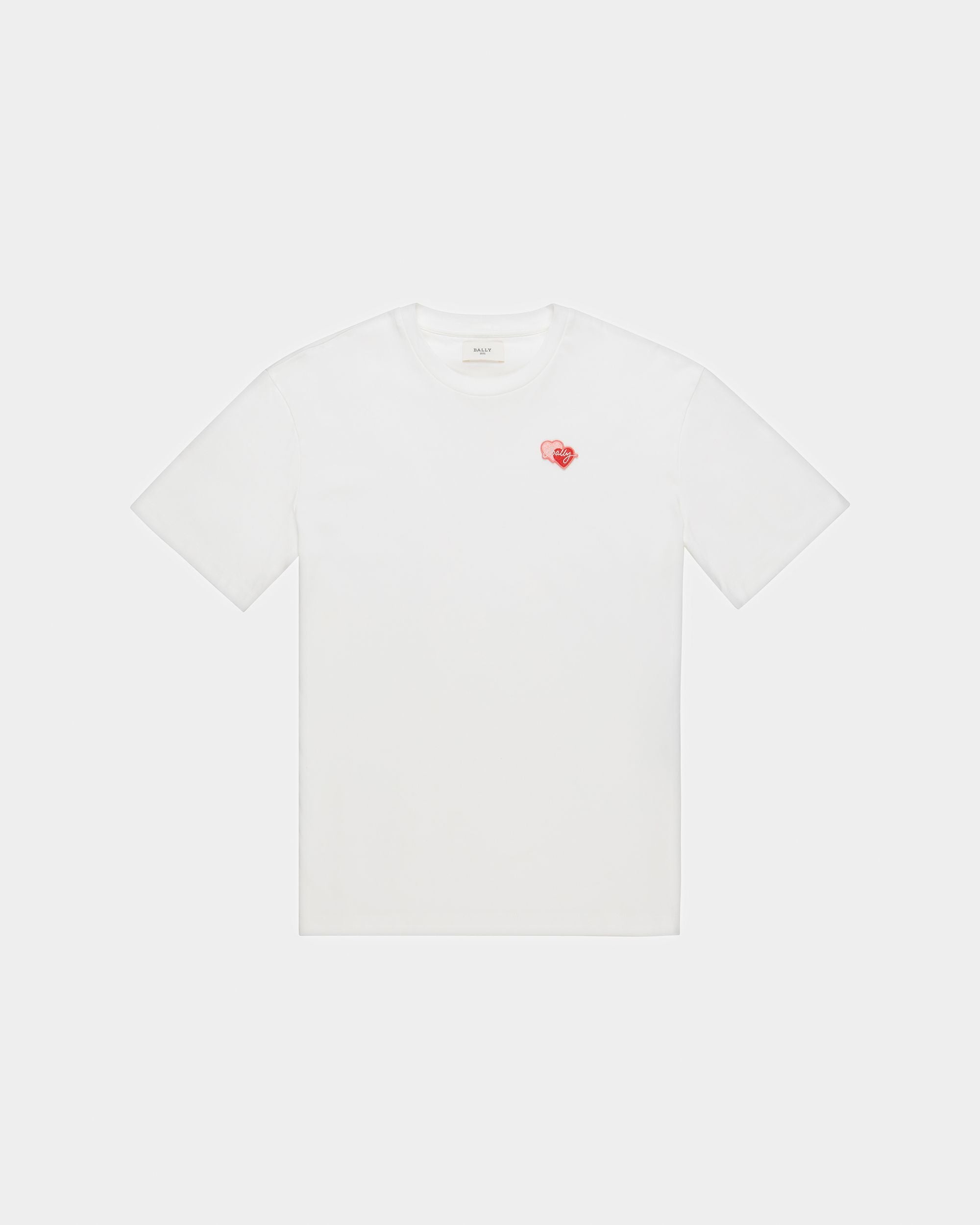 Camiseta De Algodón - Hombre - Bally - 01