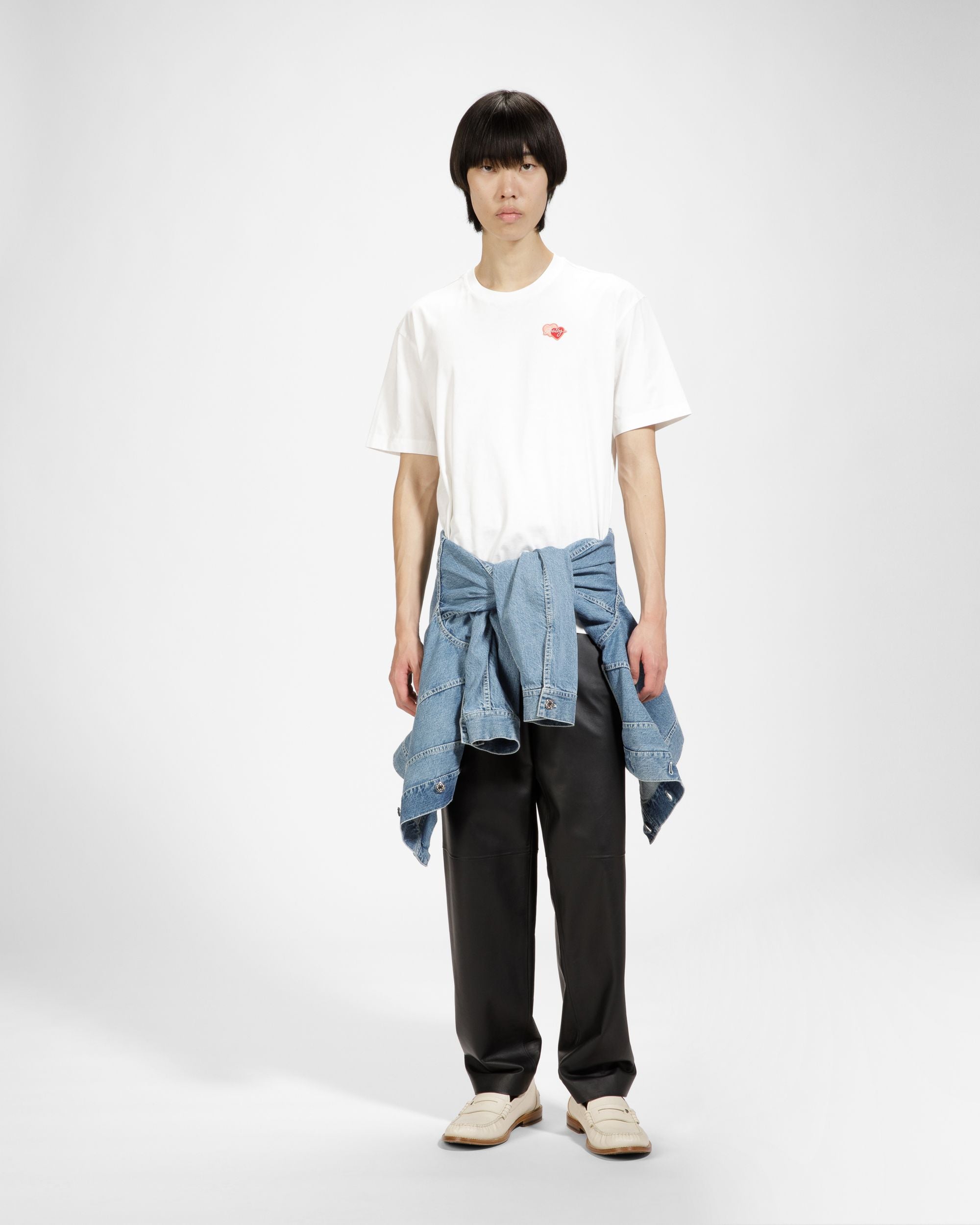 Camiseta De Algodón - Hombre - Bally - 05