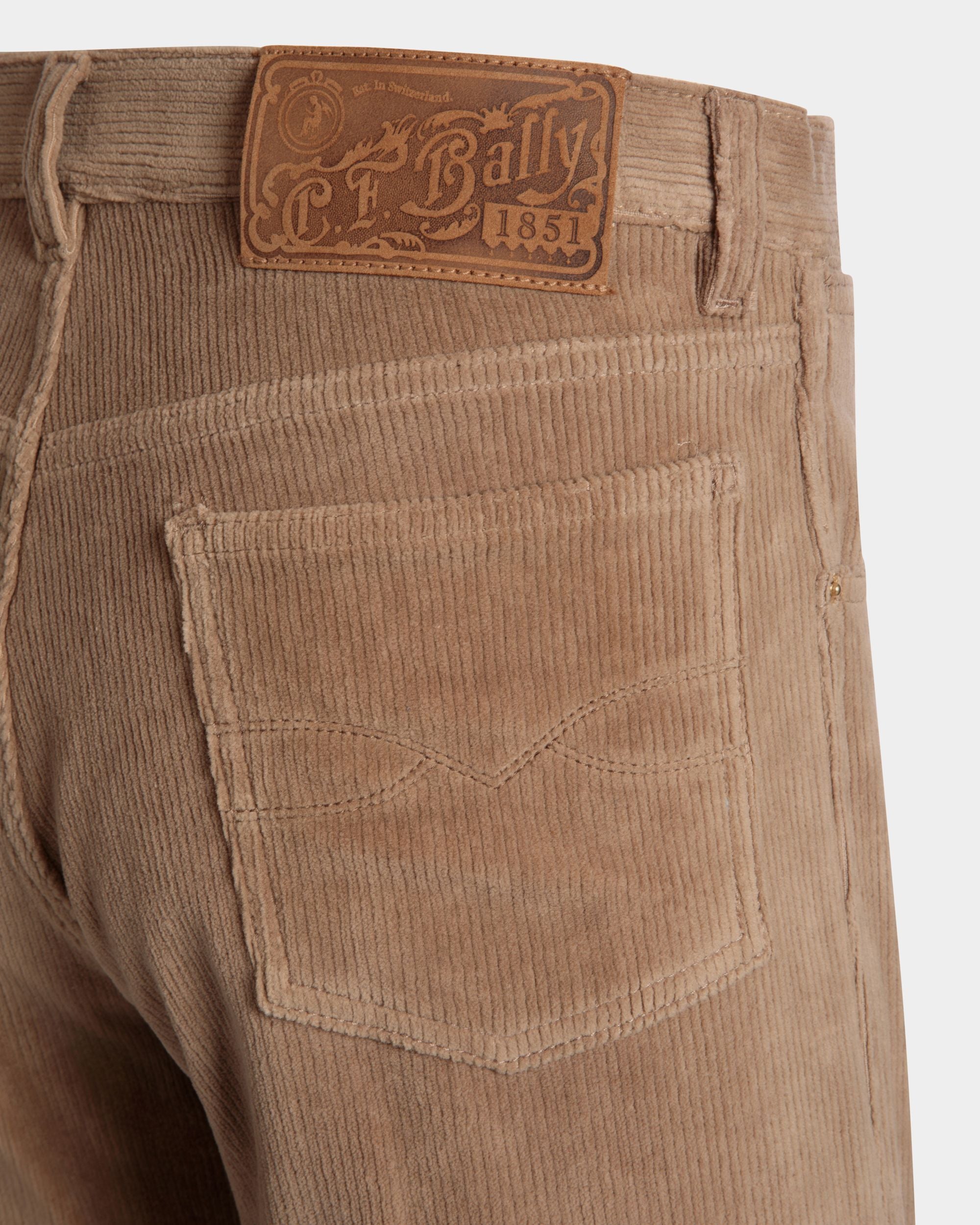 Pantalón De Pana Camel - Hombre - Bally - 02