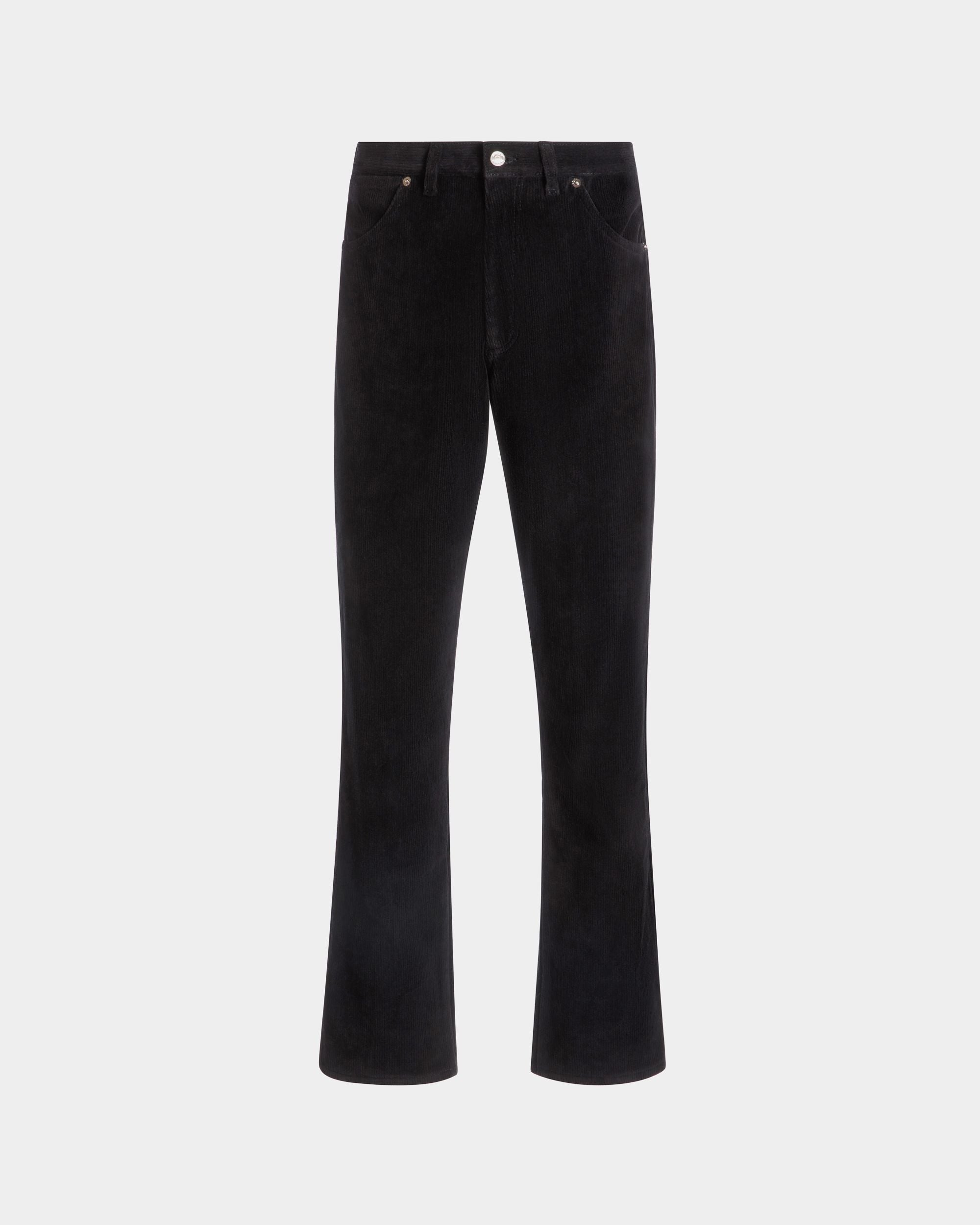 Pantalón De Pana Negra - Hombre - Bally - 01