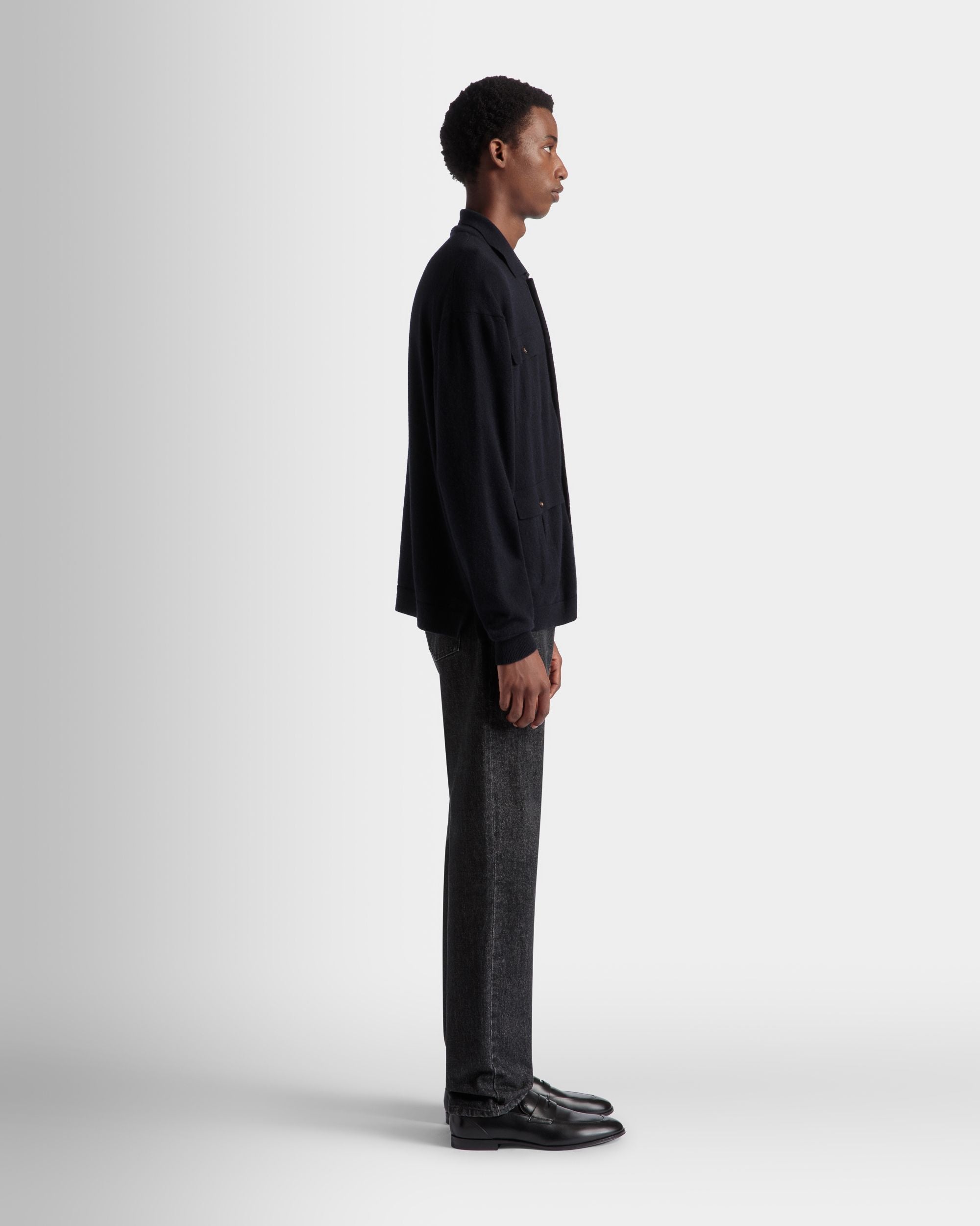 5-Pocket Pants In Grey Cotton - Men's - Bally - 06