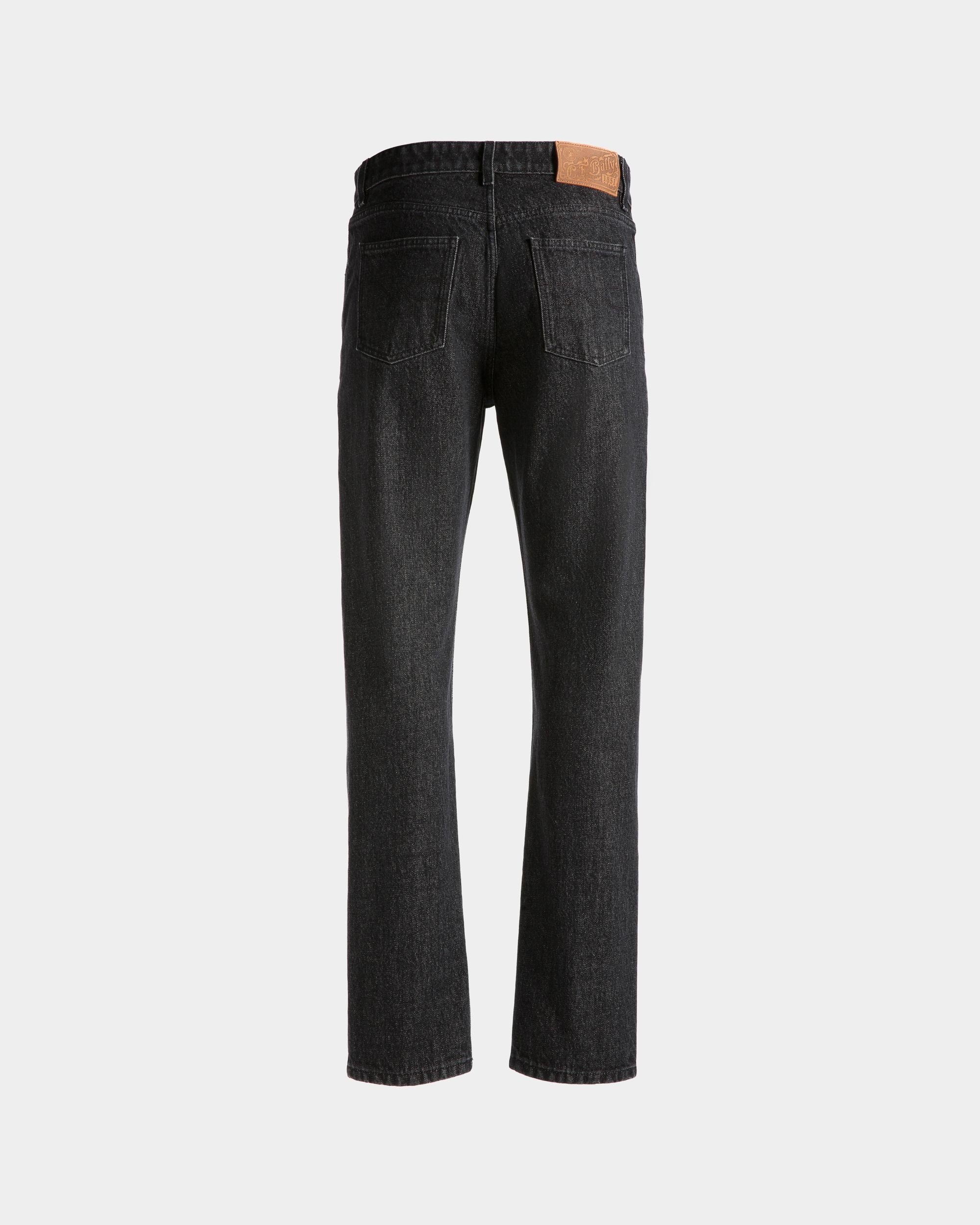 5-Pocket Pants In Grey Cotton - Men's - Bally - 08