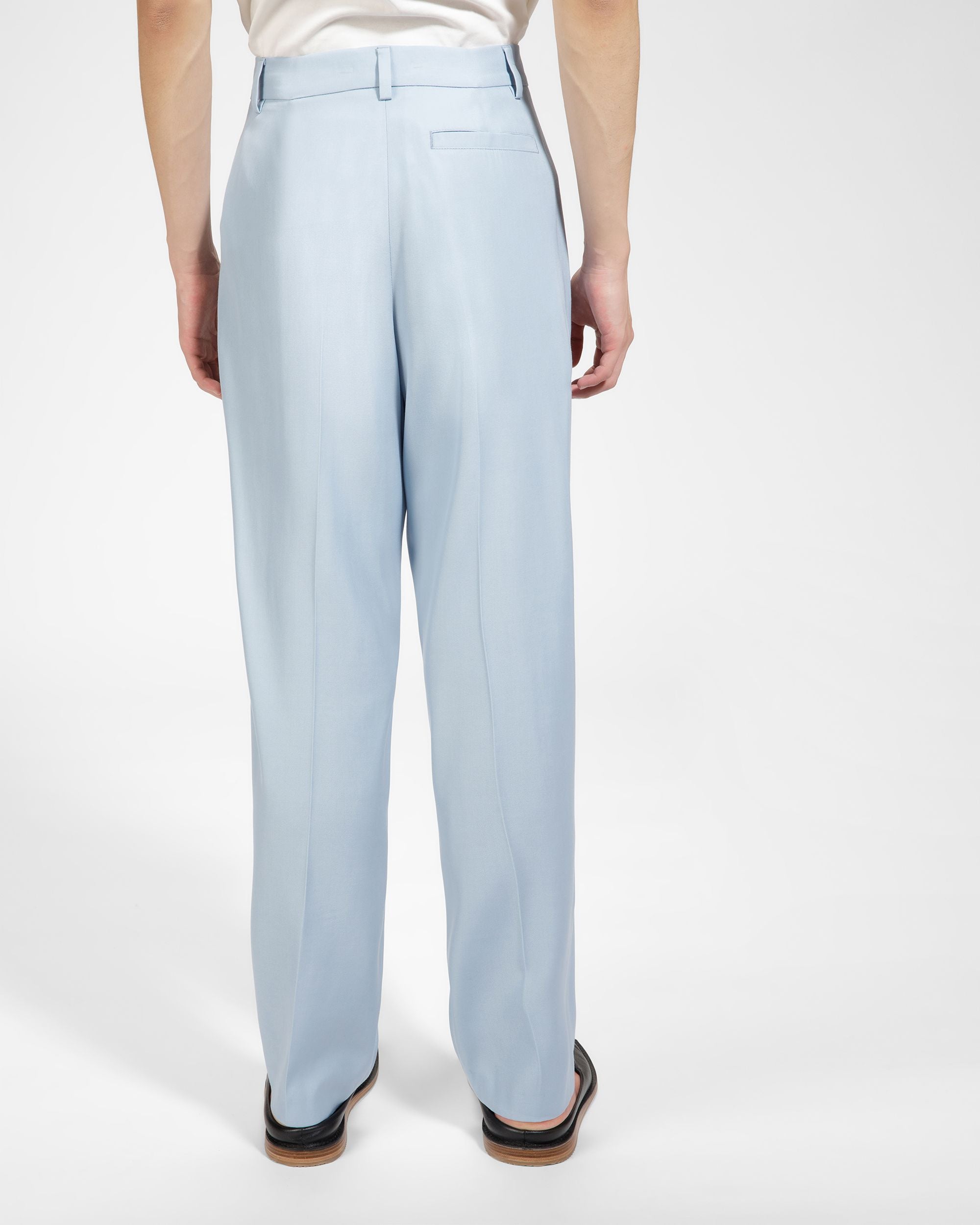 Pantalones De Mezcla De Lana - Hombre - Bally - 02