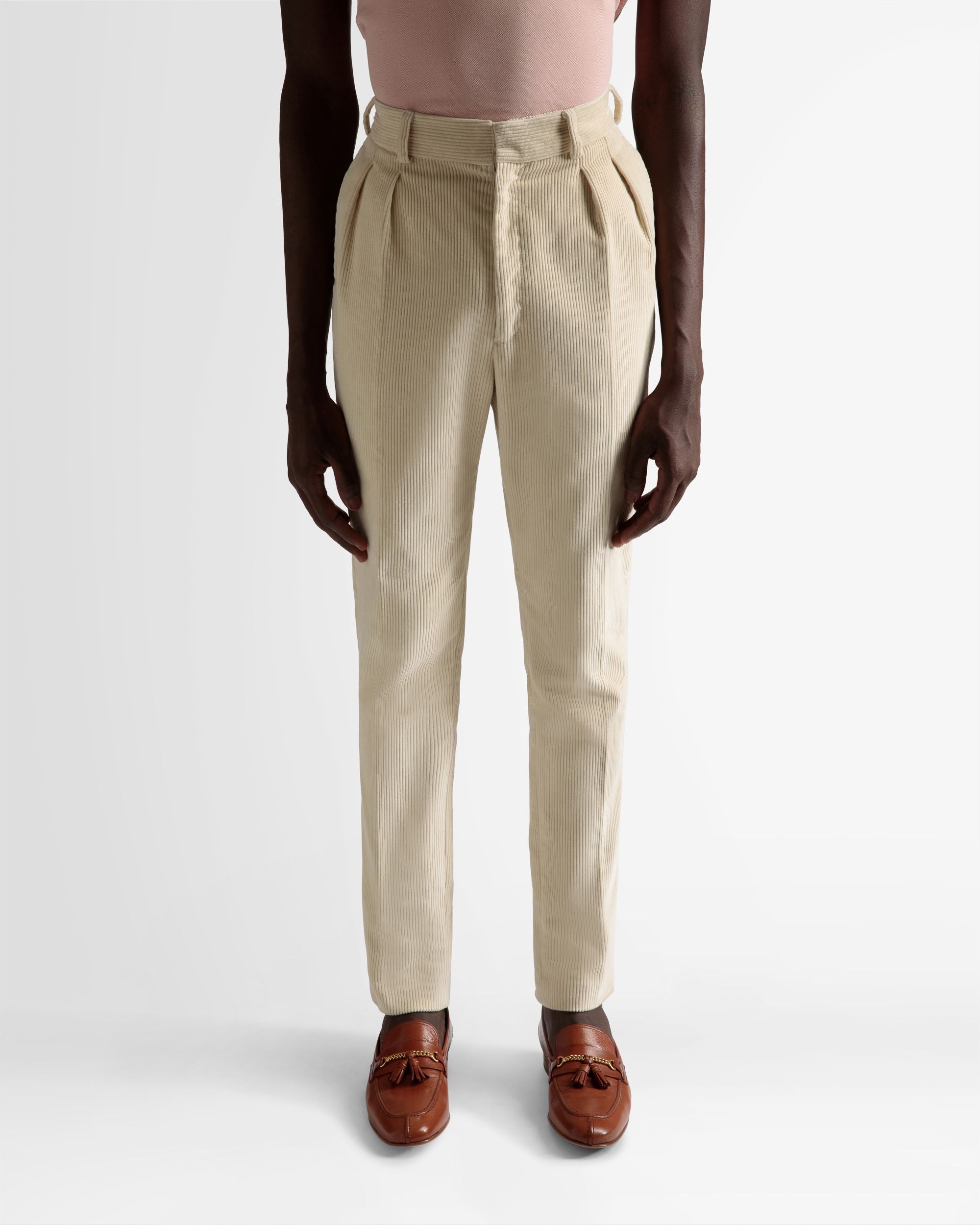 Pantalones De Traje De Pernera Recta - Hombre - Bally - 03