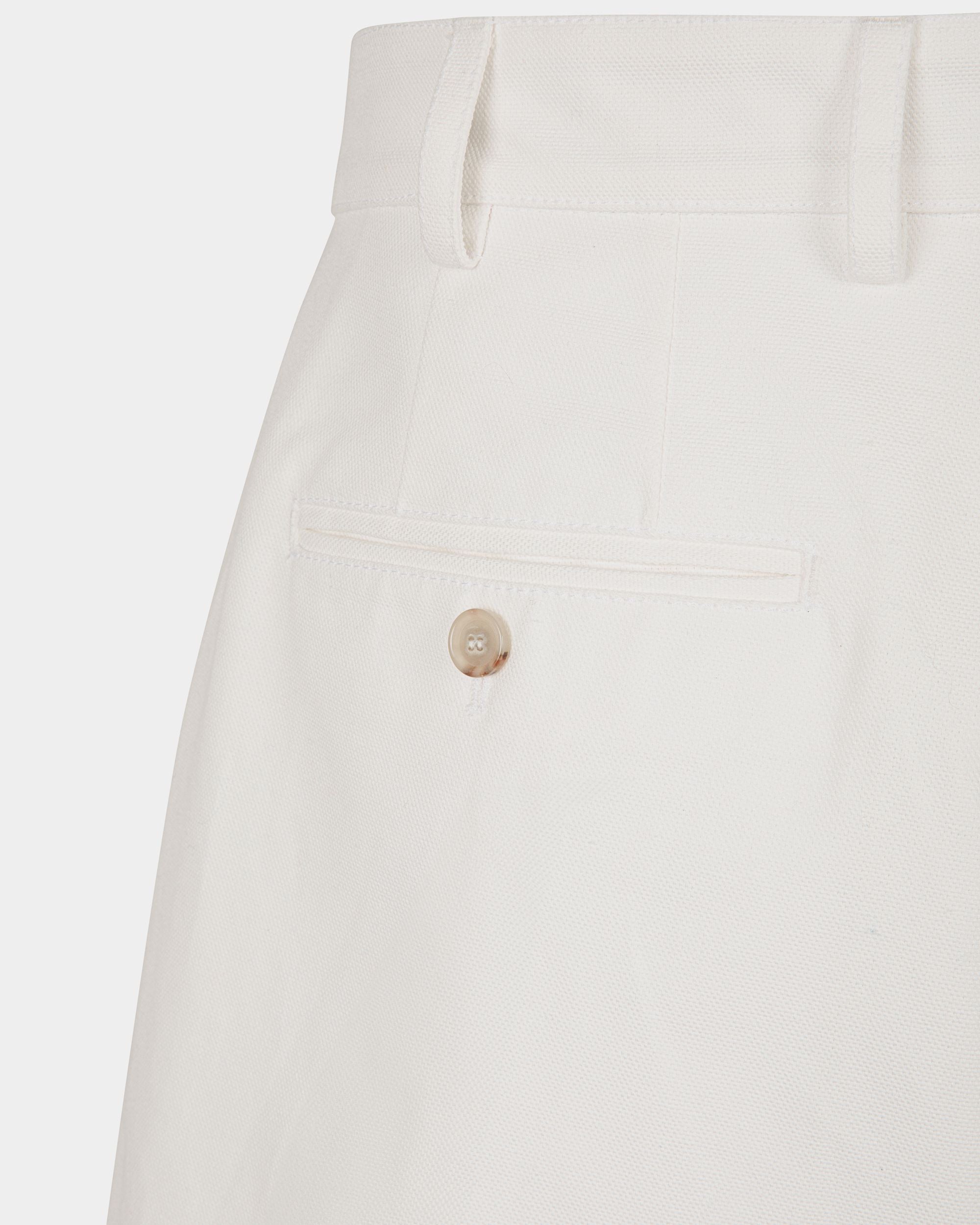 Trousers Trousers In White Cotton - Men's - Bally - 02