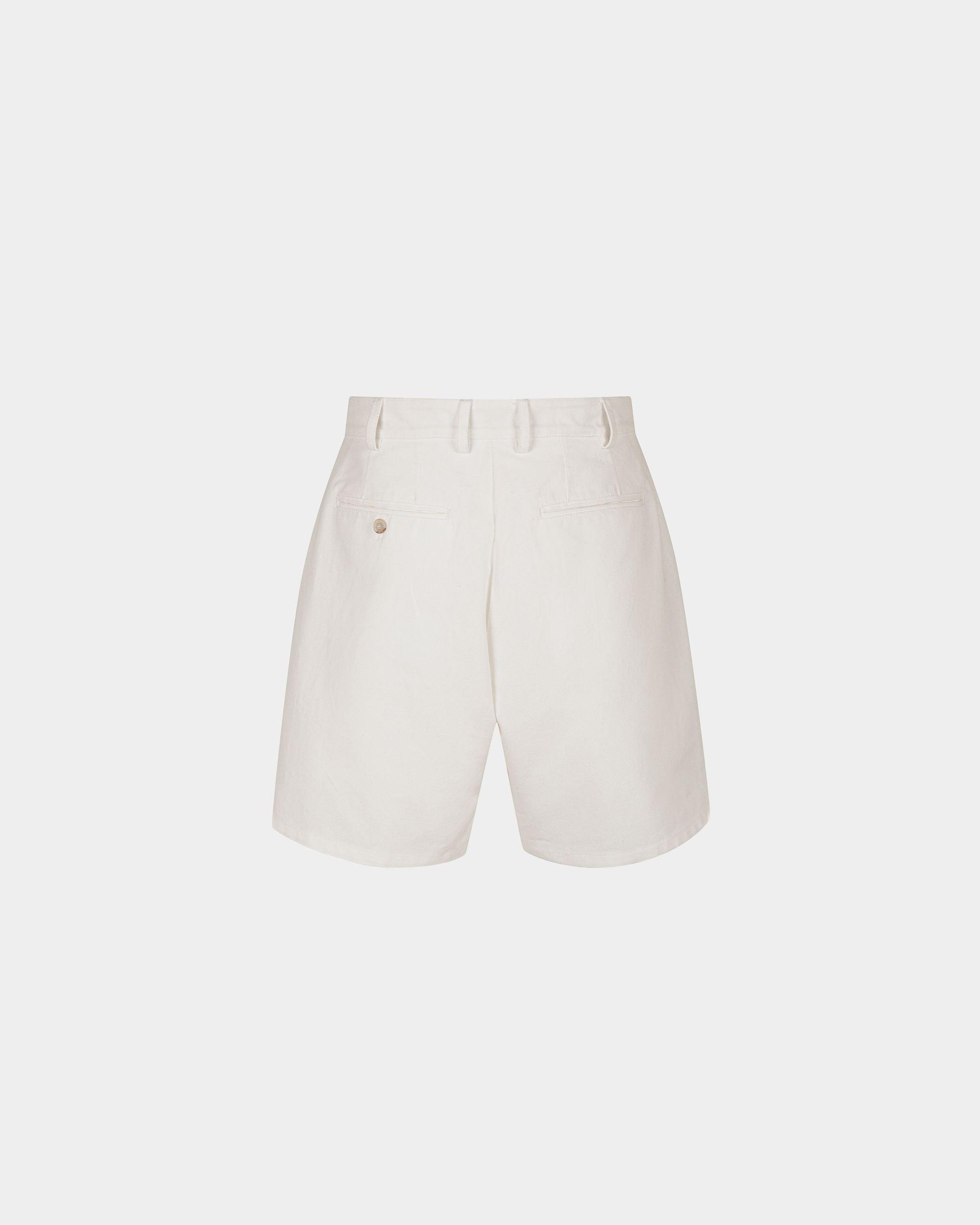 Trousers Trousers In White Cotton - Men's - Bally - 03