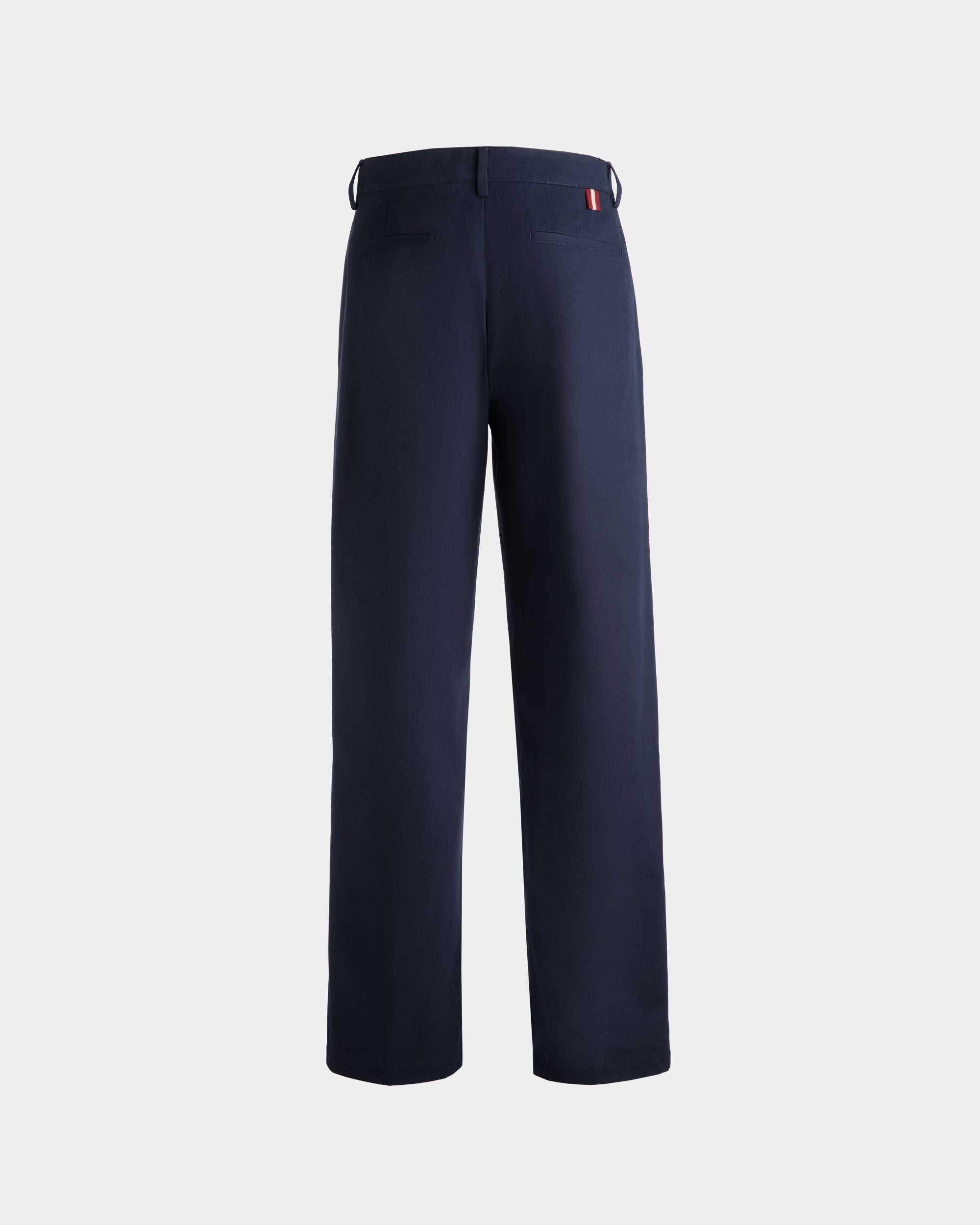 Pantalones De Algodón Azul Oscuro - Hombre - Bally - 07