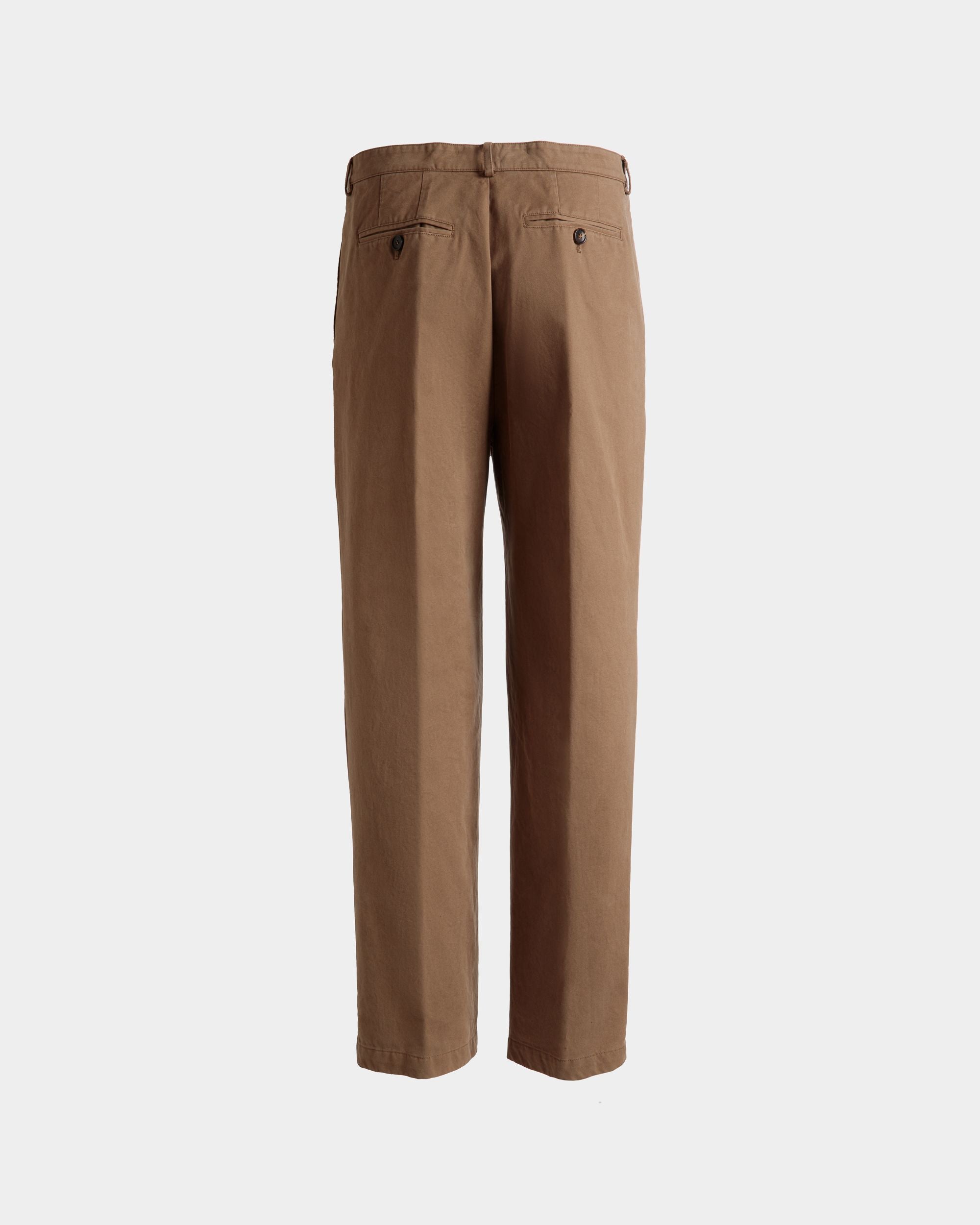 Pants in Camel Cotton - Men's - Bally - 07