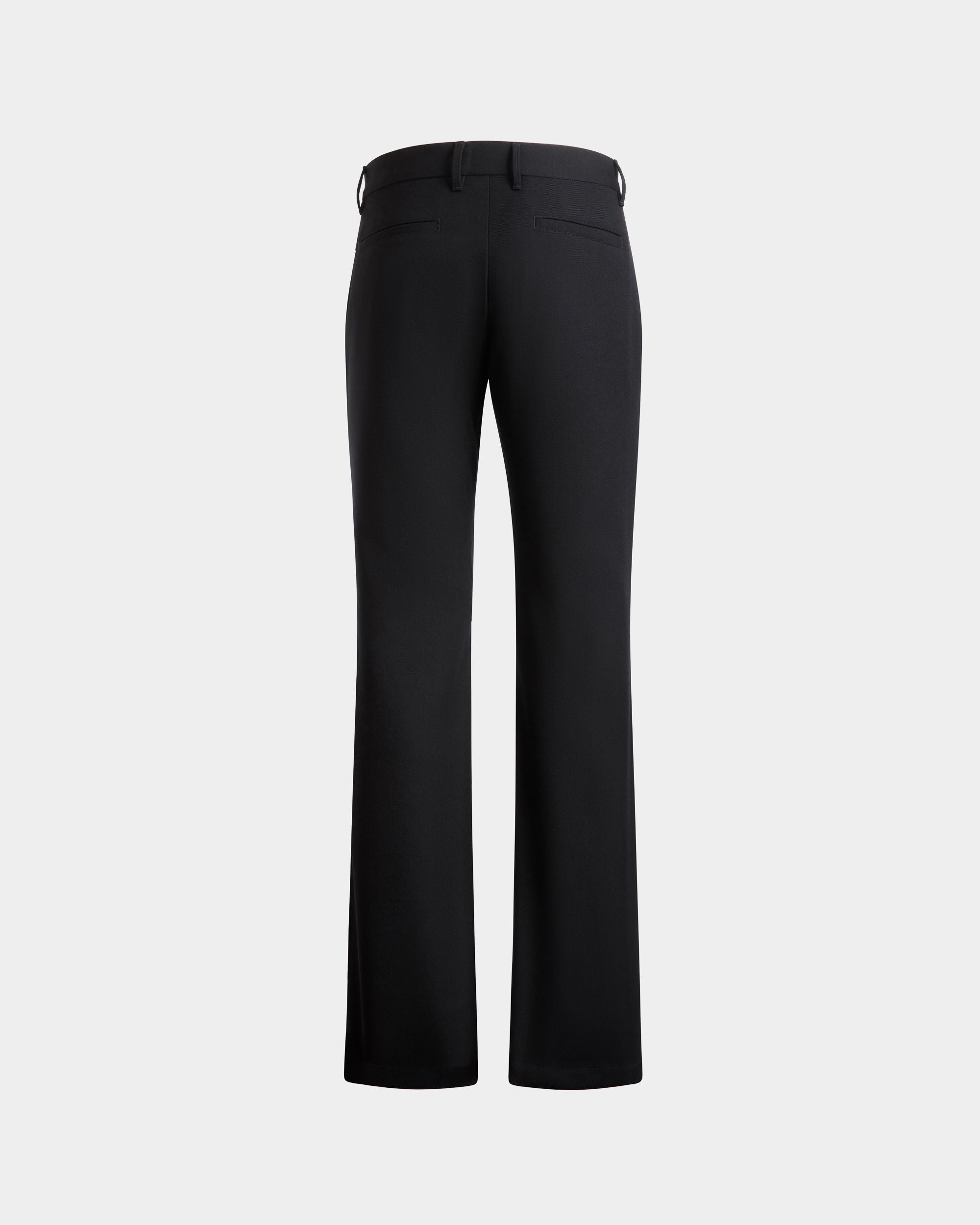 Pantalón Acampanado De Lana Navy Blue - Hombre - Bally - 07