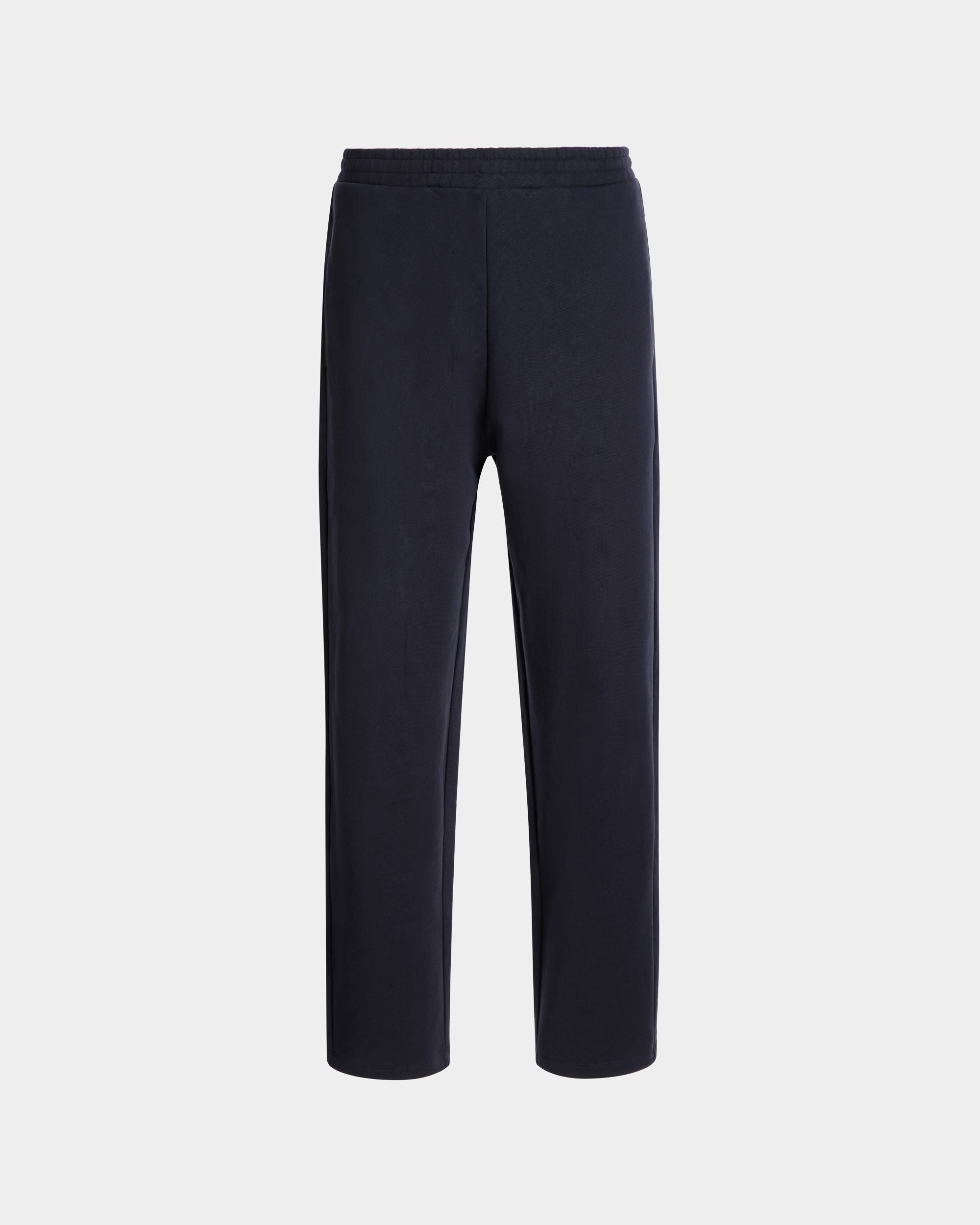 Pantalón De Chándal De Algodón Navy Blue - Hombre - Bally - 01