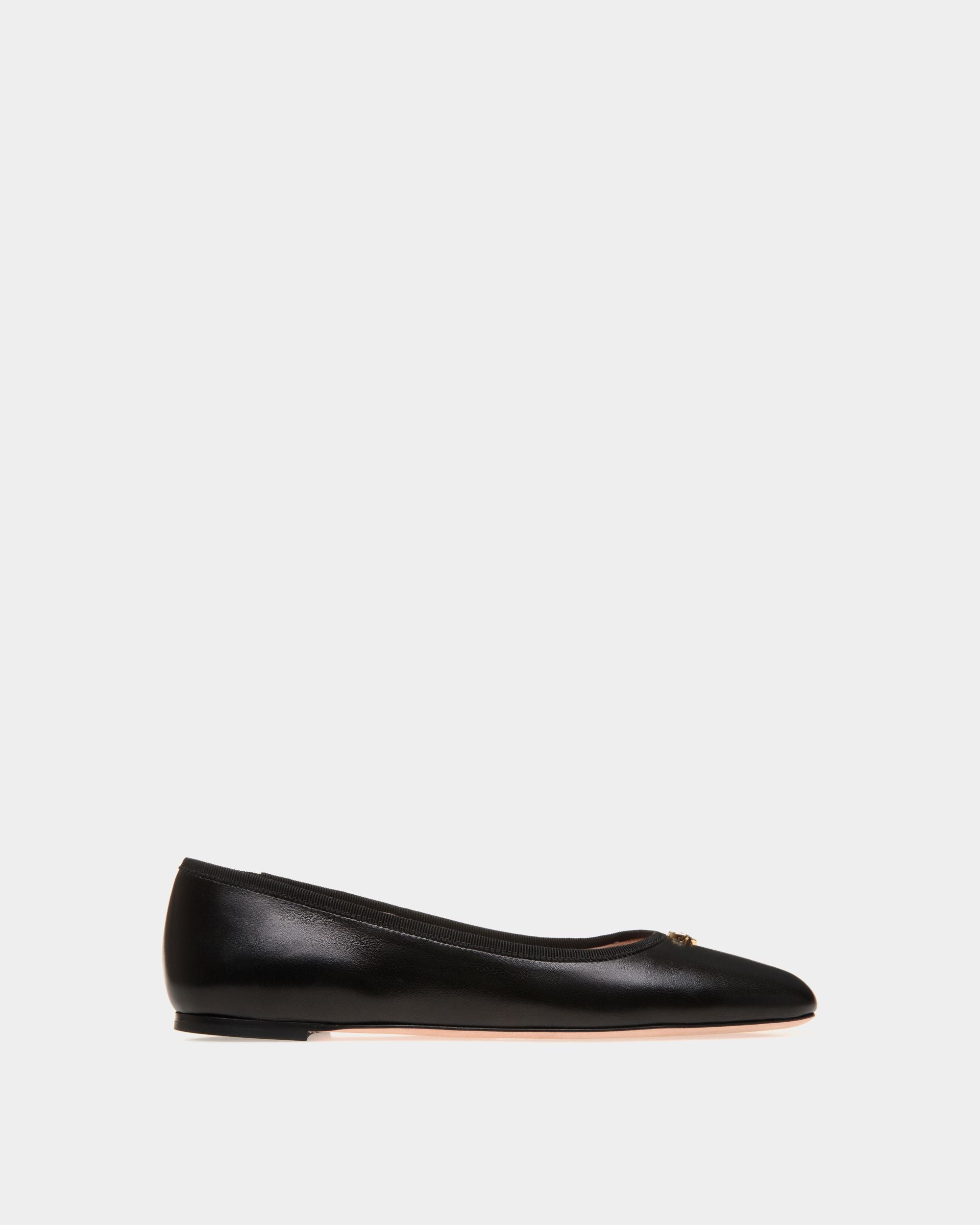 Bally Ballyrina Leather ballerinas squared toe flats with straps