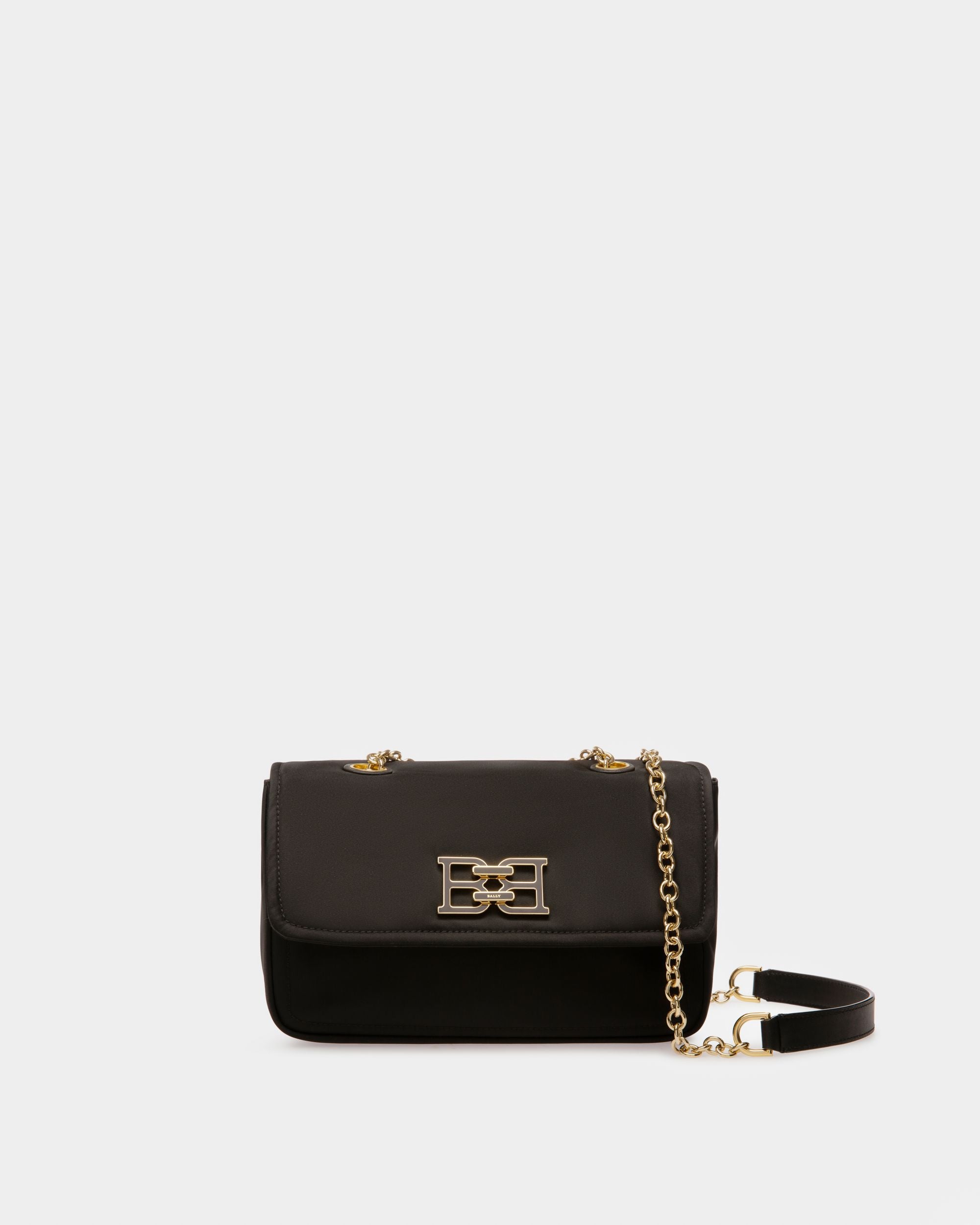 Ehrin Bandolera En Nailon De Color Negro - Mujer - Bally - 01
