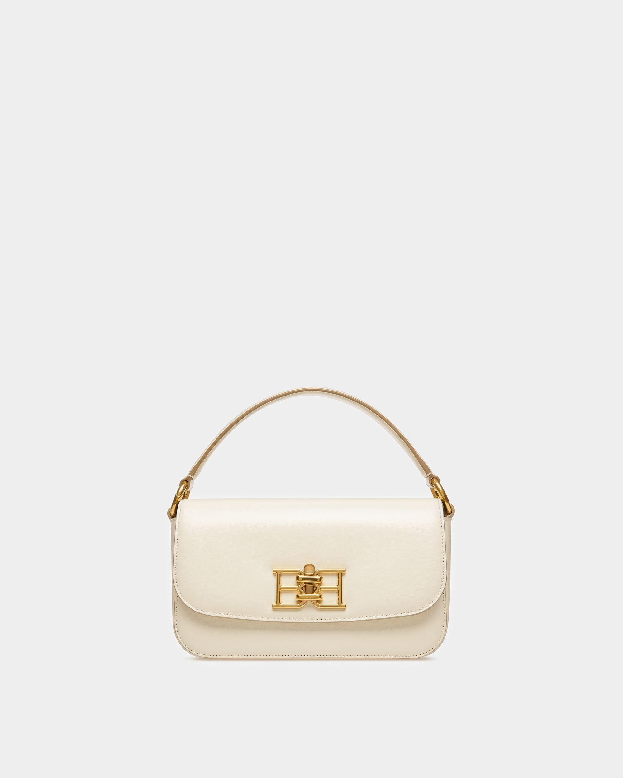 Brodye Bolso Bandolera De Piel Color Hueso - Mujer - Bally - 01