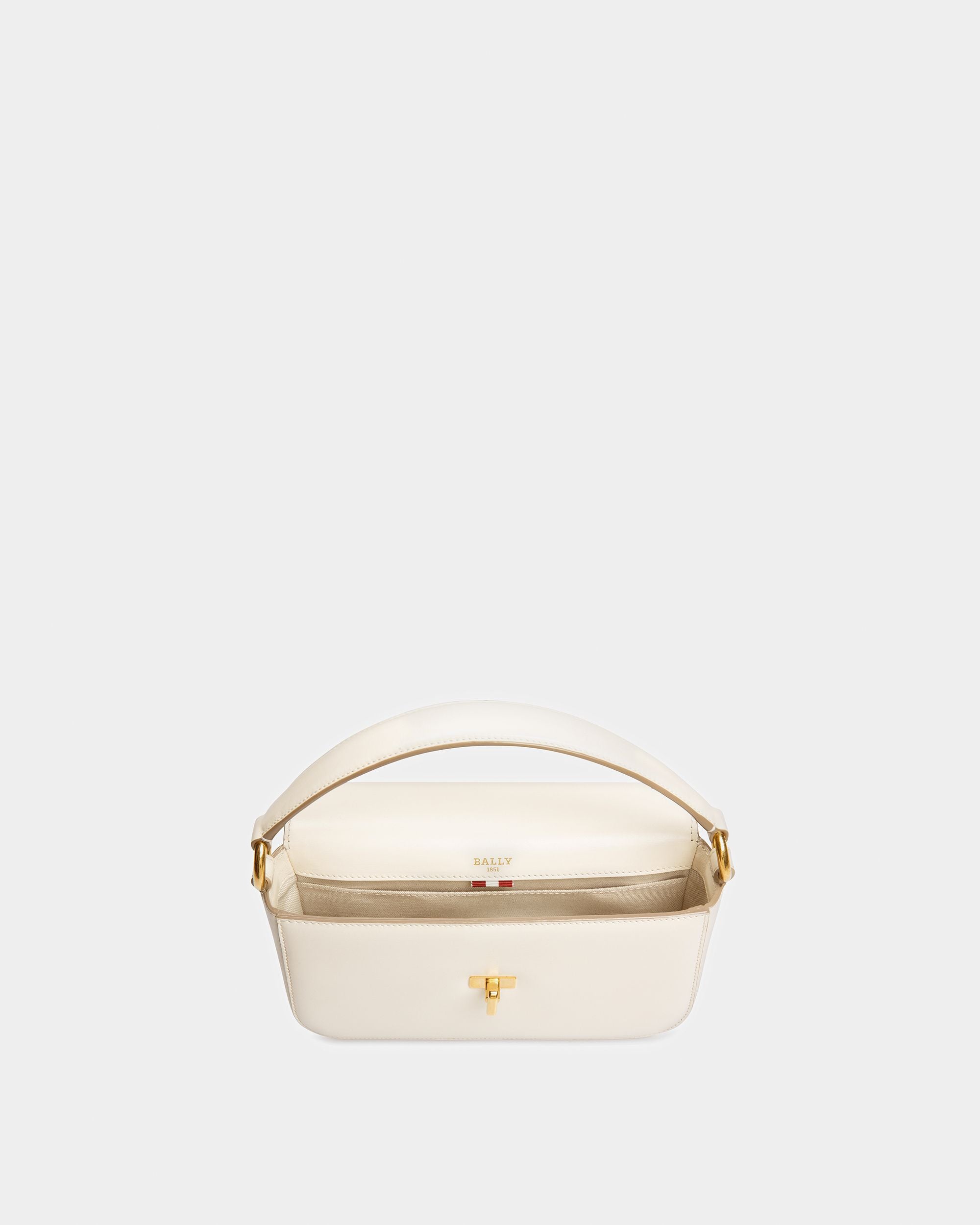Brodye Bolso Bandolera De Piel Color Hueso - Mujer - Bally - 04