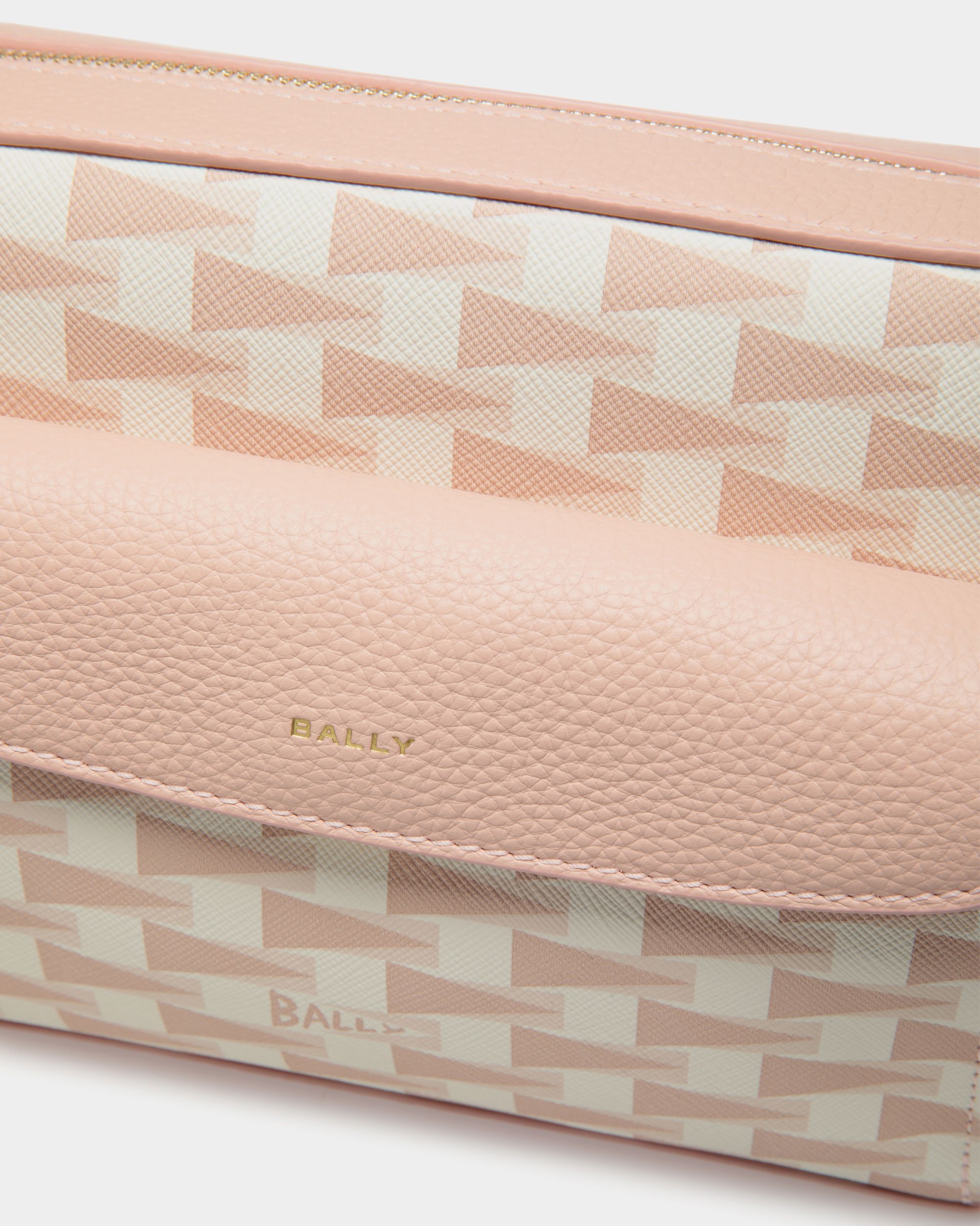 Bolso Bandolera Pennant De TPU Dusty Petal - Mujer - Bally - 05