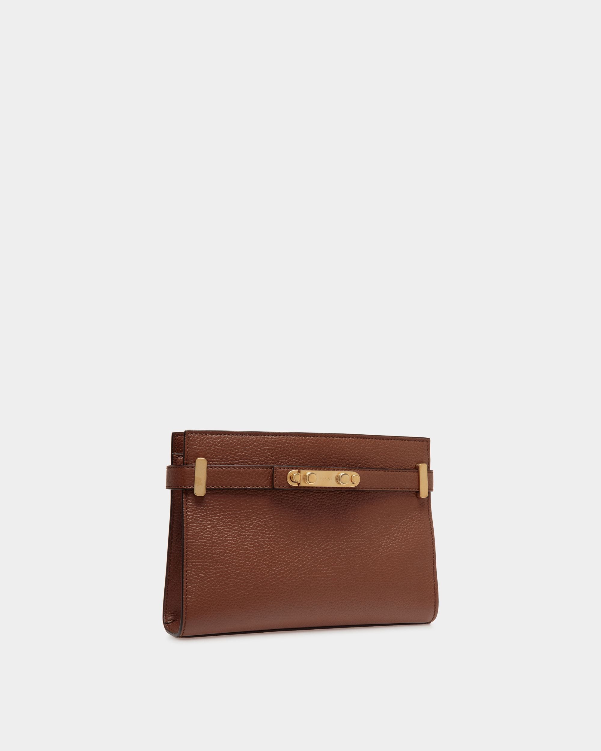 Bandolera Carriage De Piel Granulada Marrón - Mujer - Bally - 03