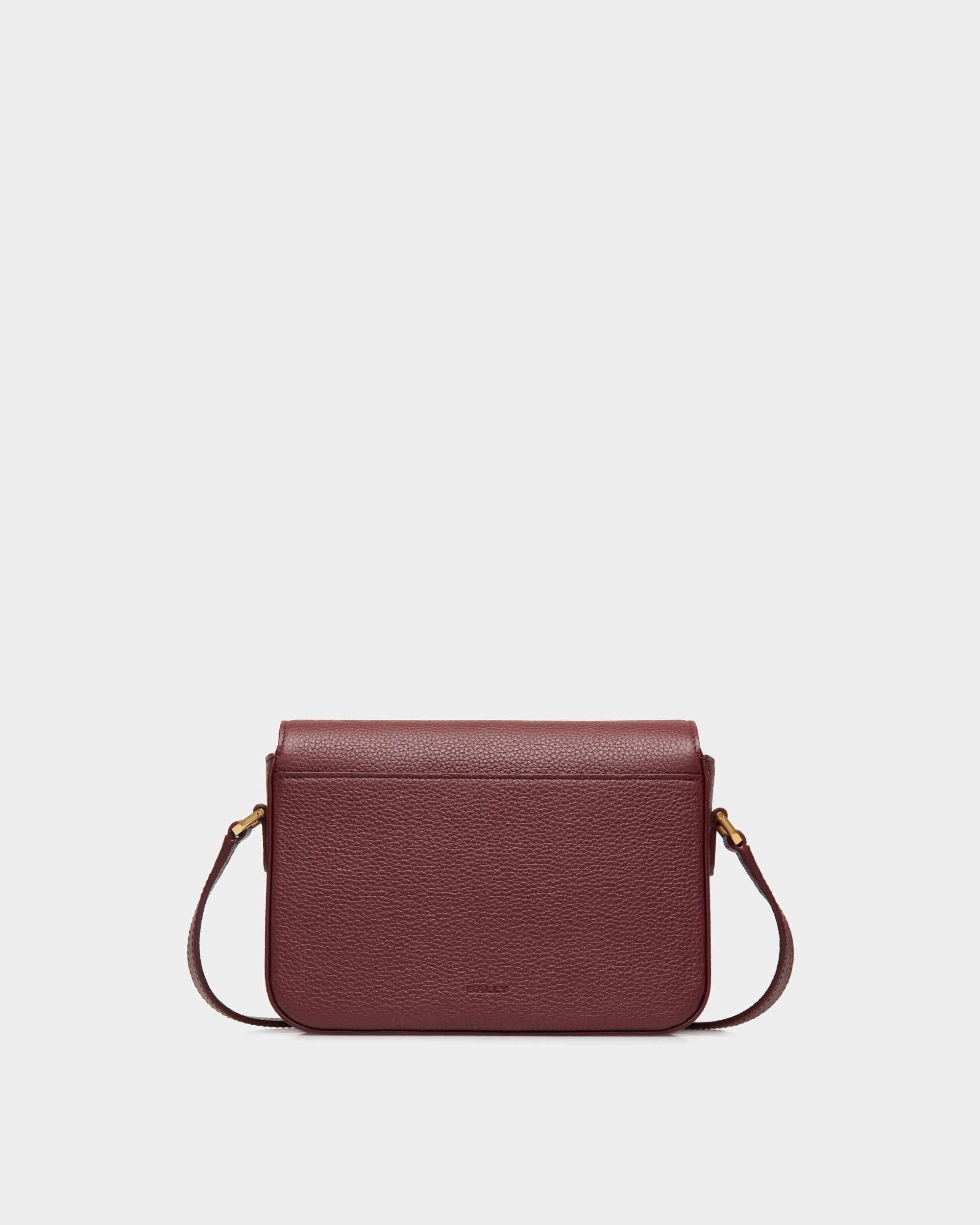 Emblem Small Crossbody Bag in Andorra Grained Leather - Women's - Bally - 02