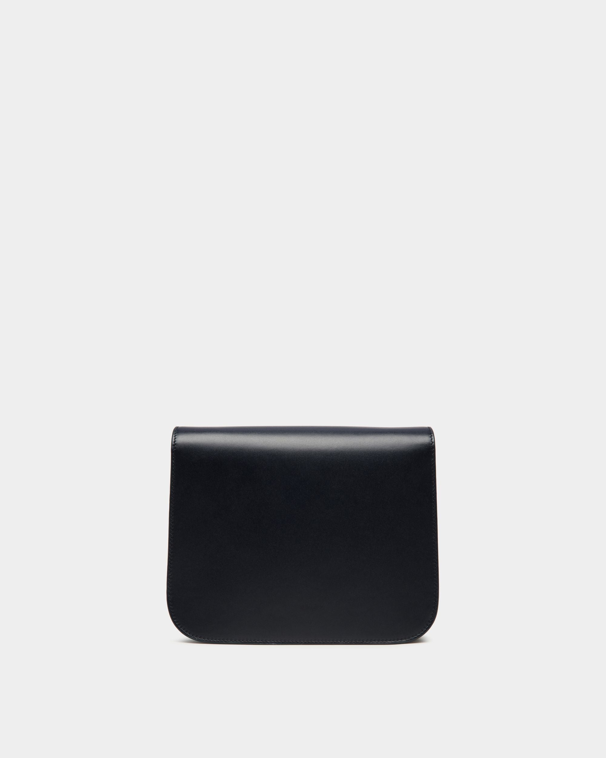 Bandolera Ollam De Piel Navy Blue - Mujer - Bally - 02