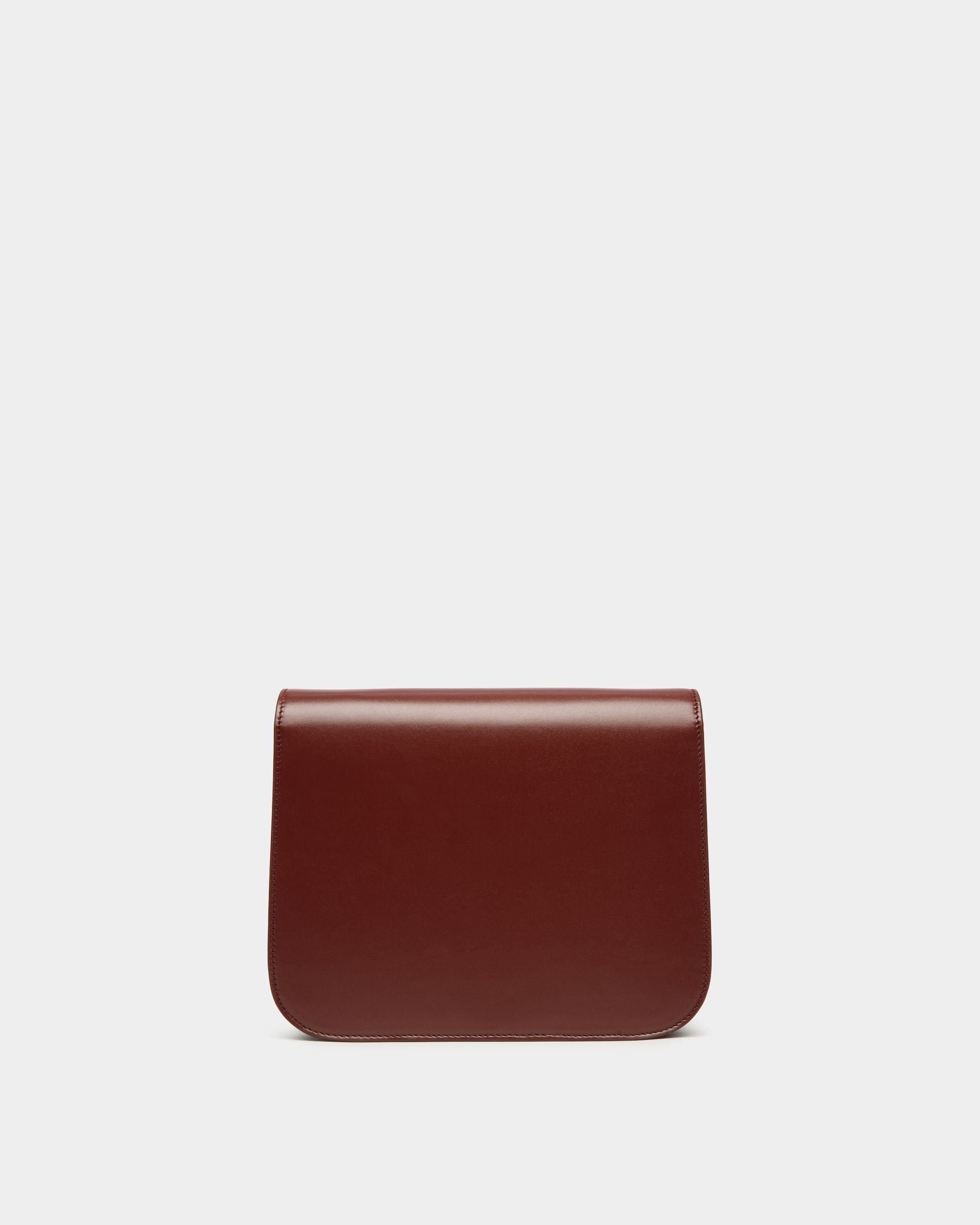 Ollam Crossbody Bag In Brown Leather - Women's - Bally - 02